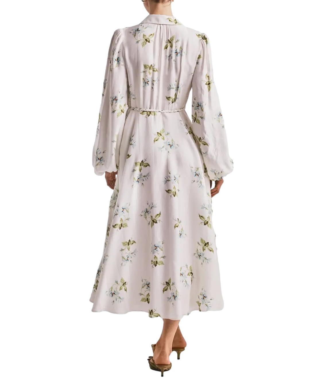 By TiMo Viscose Shirt Dress Kjole Hvit - chrismoa.no