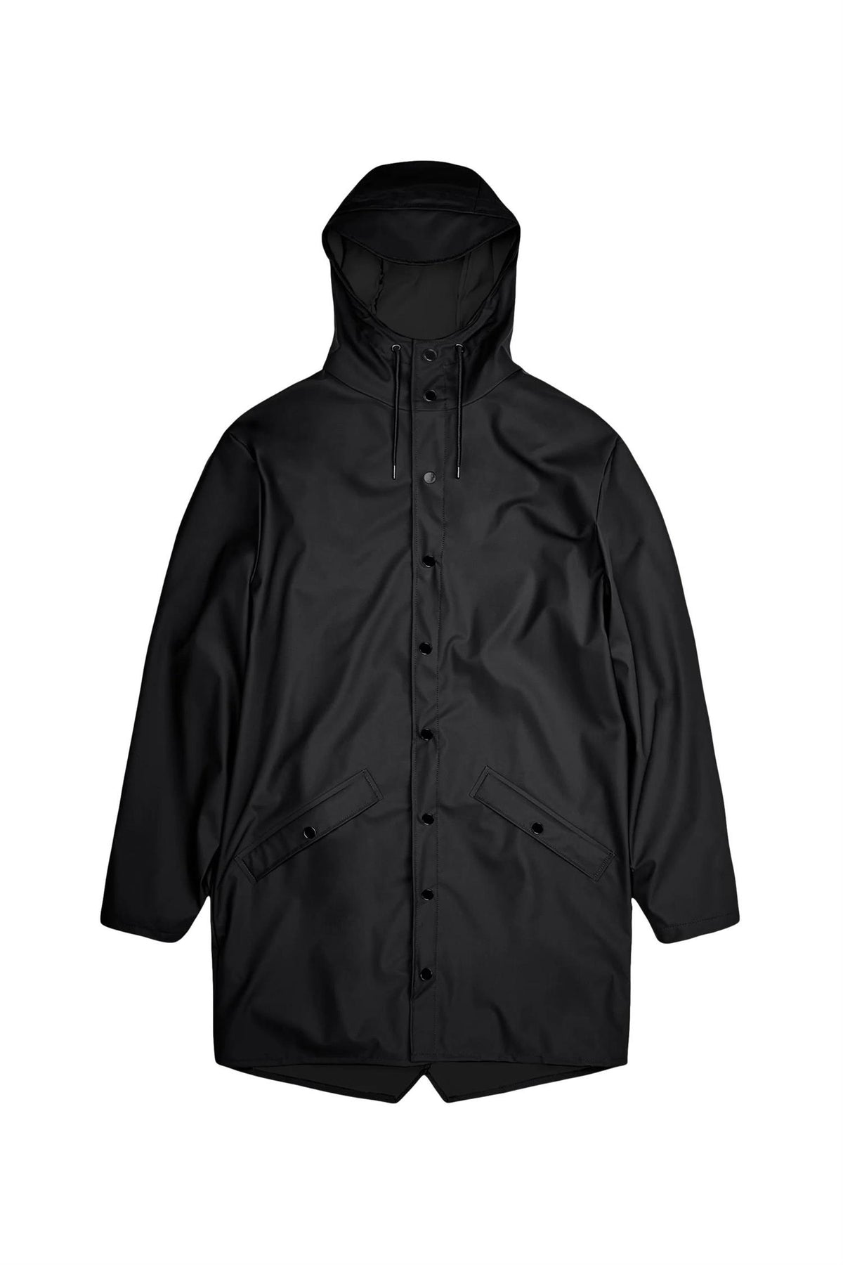 Rains Long Jacket Jakke Sort