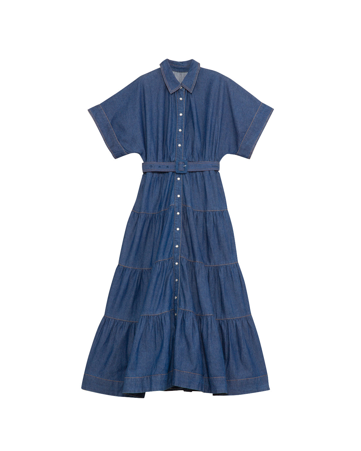By TiMo Denim Shirt Dress Kjole Denim