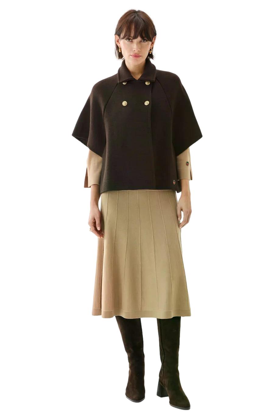 Busnel Gertrude Cape Genser Brun