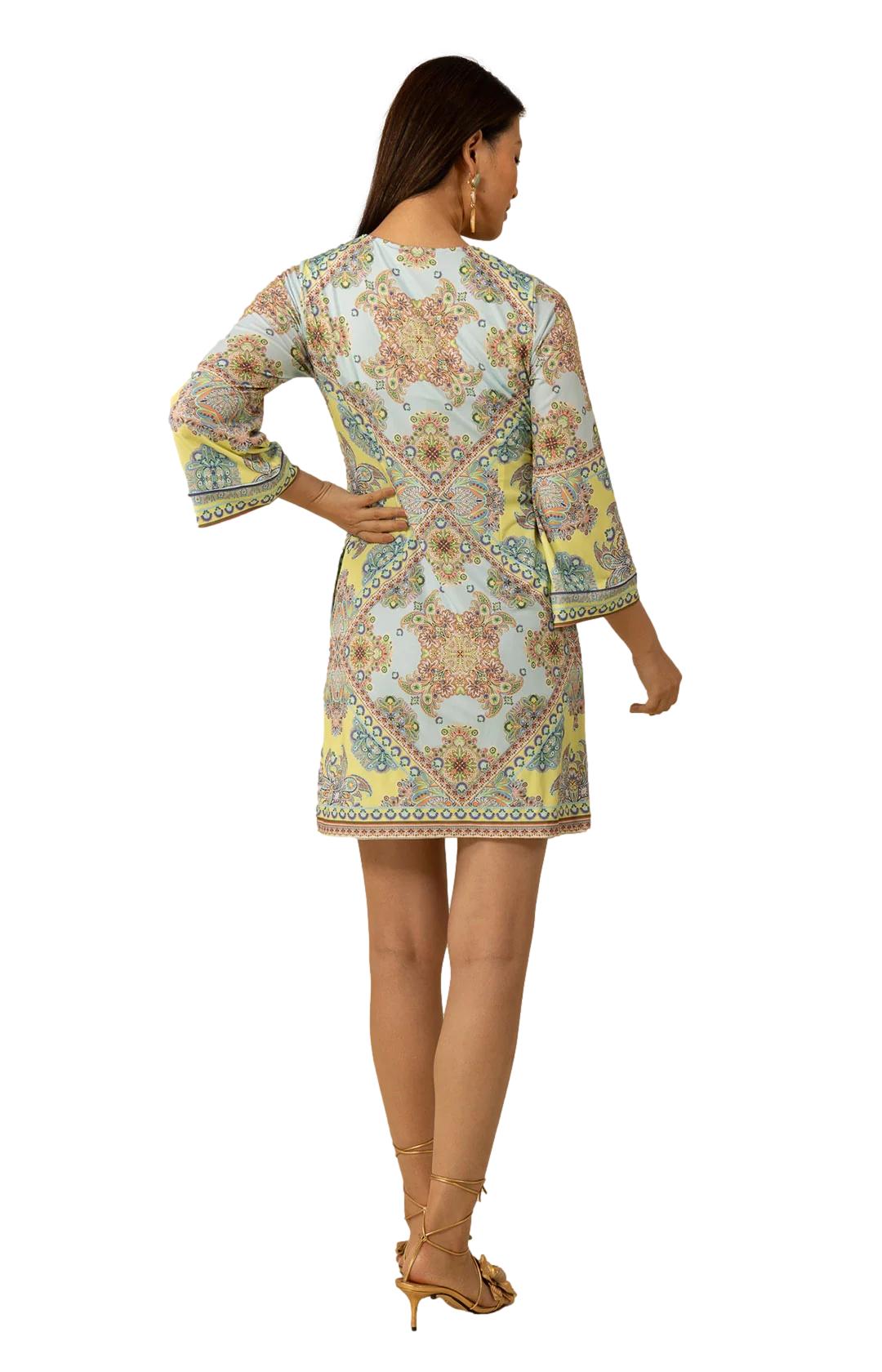 Hale Bob Zariah Beaded Dress Kjole Turkis - chrismoa.no