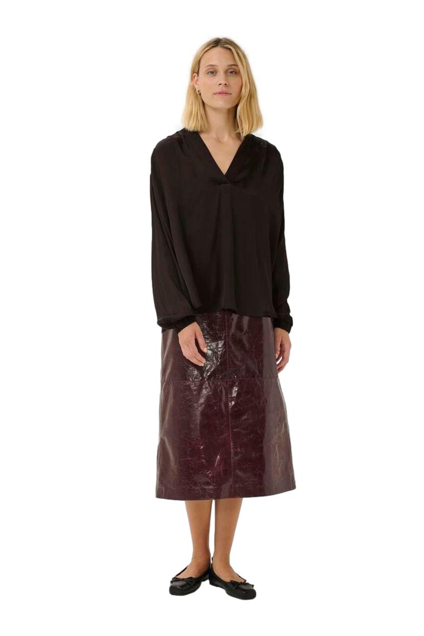 Part Two NatalesPW BL Bluse Brun - chrismoa.no