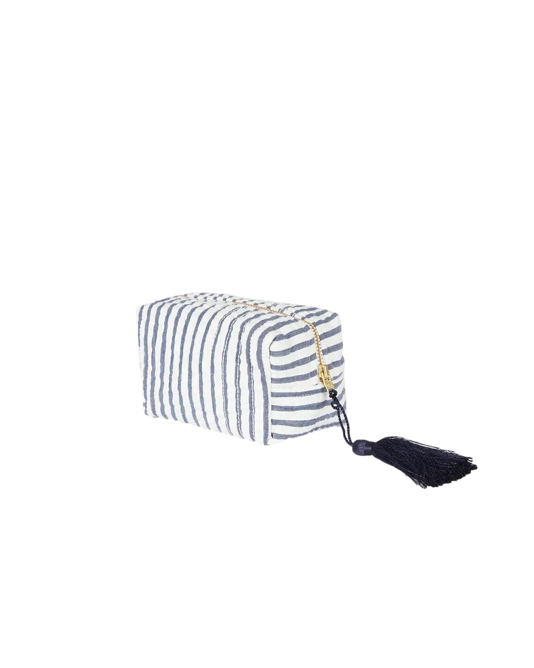 By TiMo Makeup Bag Toalettmappe Blå - chrismoa.no