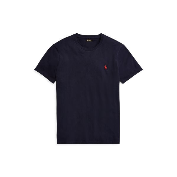 Polo Ralph Lauren Custom Slim Fit Cotton T-Shirt T-Shirt Mørkeblå
