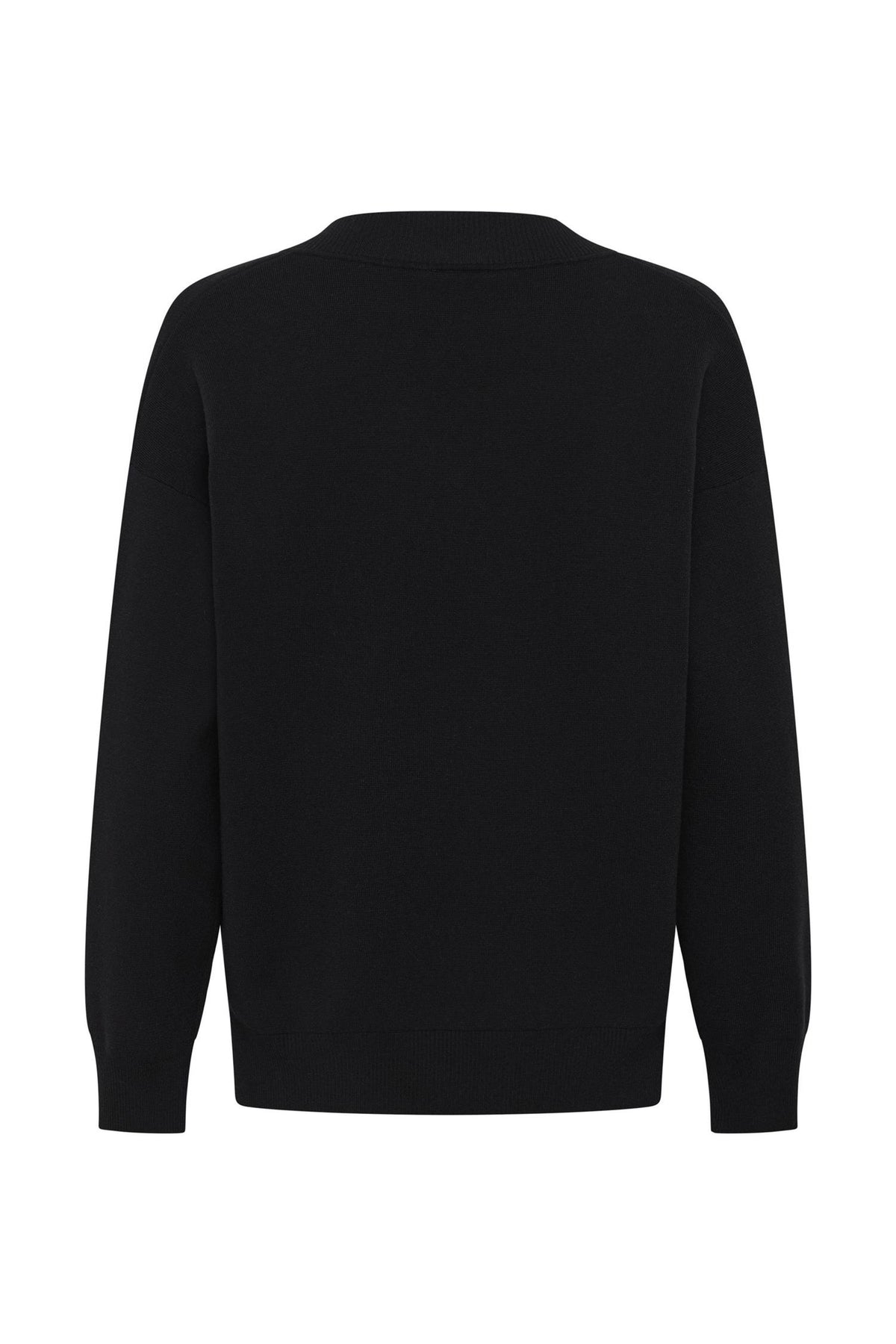 Part Two Chantallypw Pullover Genser Black