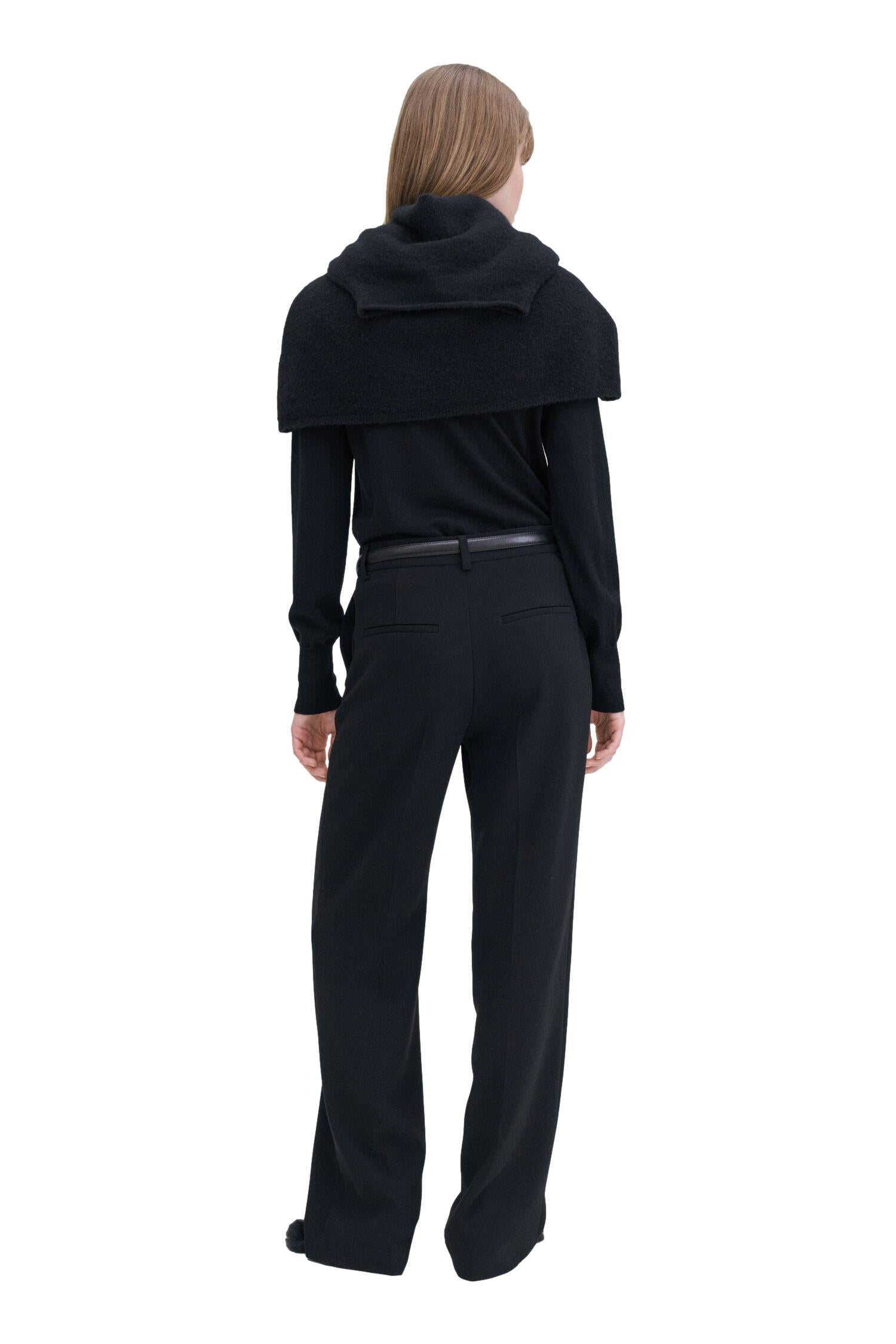 Filippa K Hutton Trousers Bukse Sort - chrismoa.no