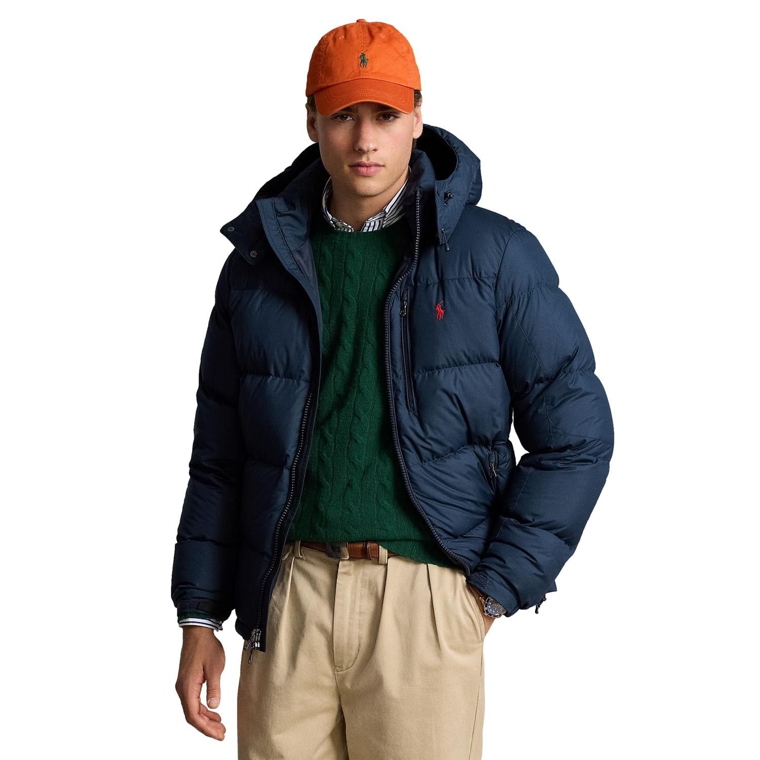 Polo Ralph Lauren The Gorham Down Jacket Collection Navy Jakke Marine - chrismoa.no