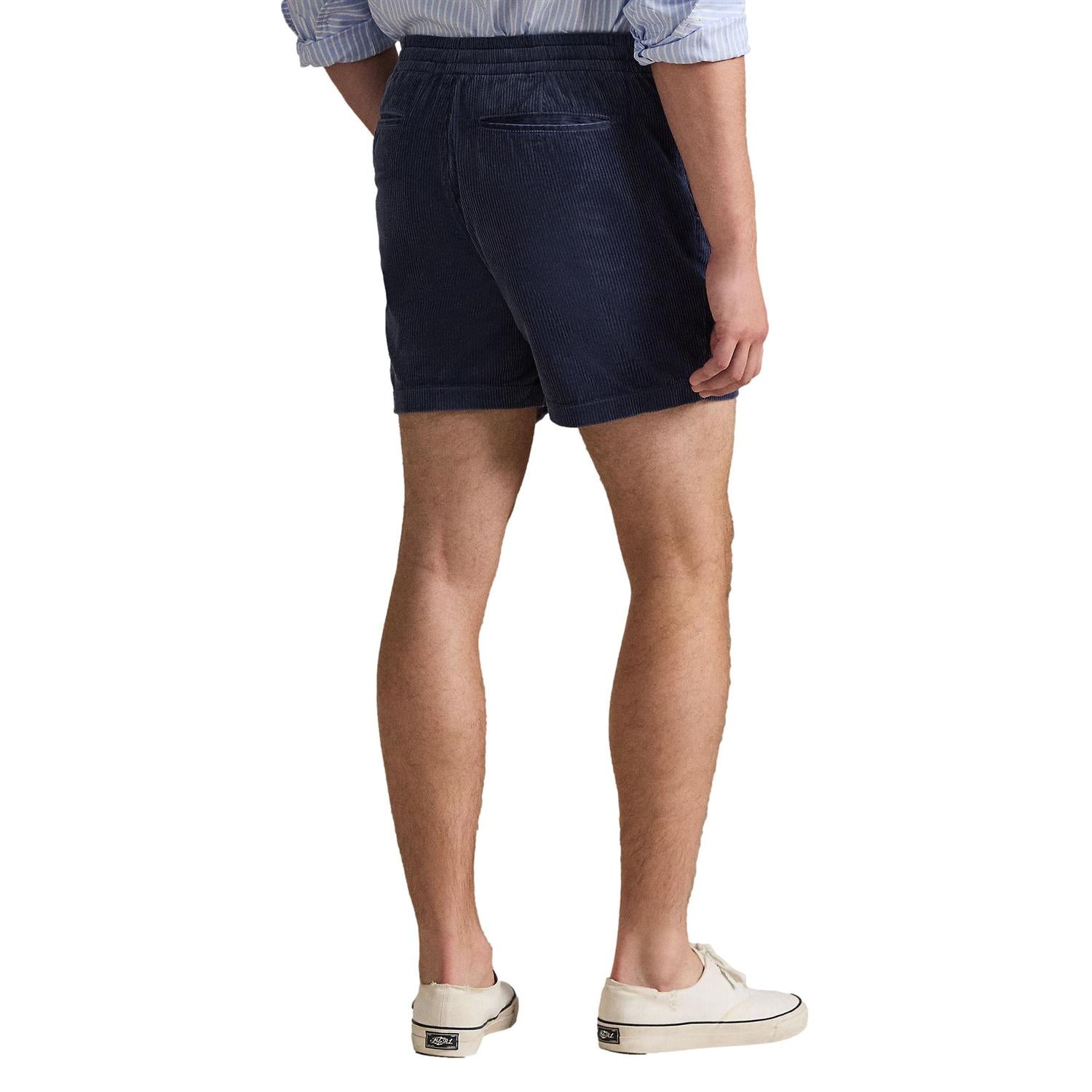 Polo Ralph Lauren 6-Inch Polo Prepster Corduroy Short Shorts Marine - chrismoa.no