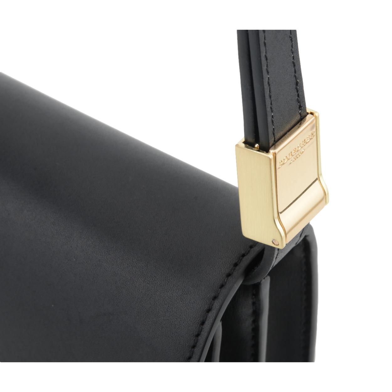 Pourchet Paris ANJOU SMALL CROSSOVER Veske Sort - chrismoa.no