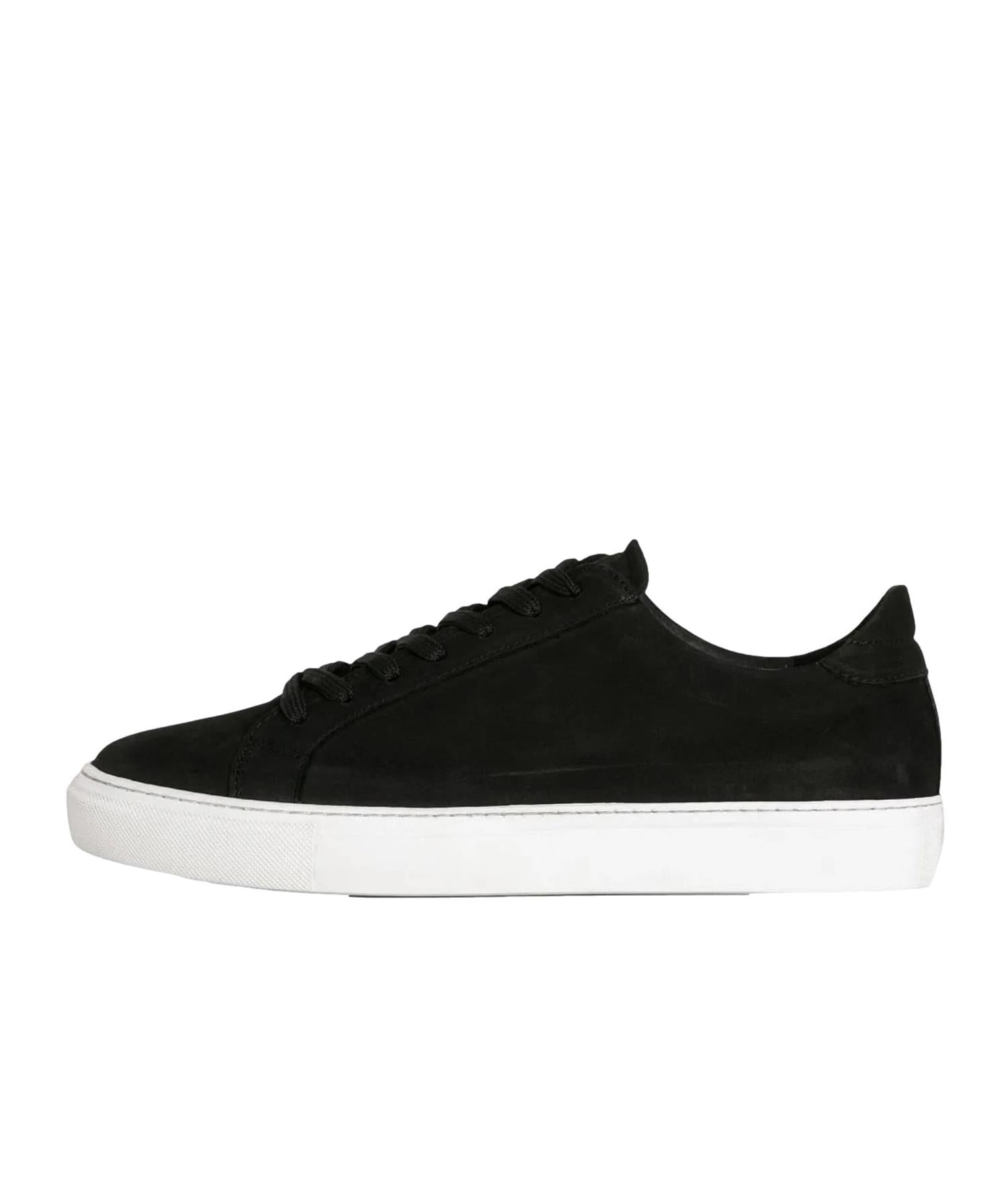 Garment Project Type - Black Nubuck Sko Sort - chrismoa.no