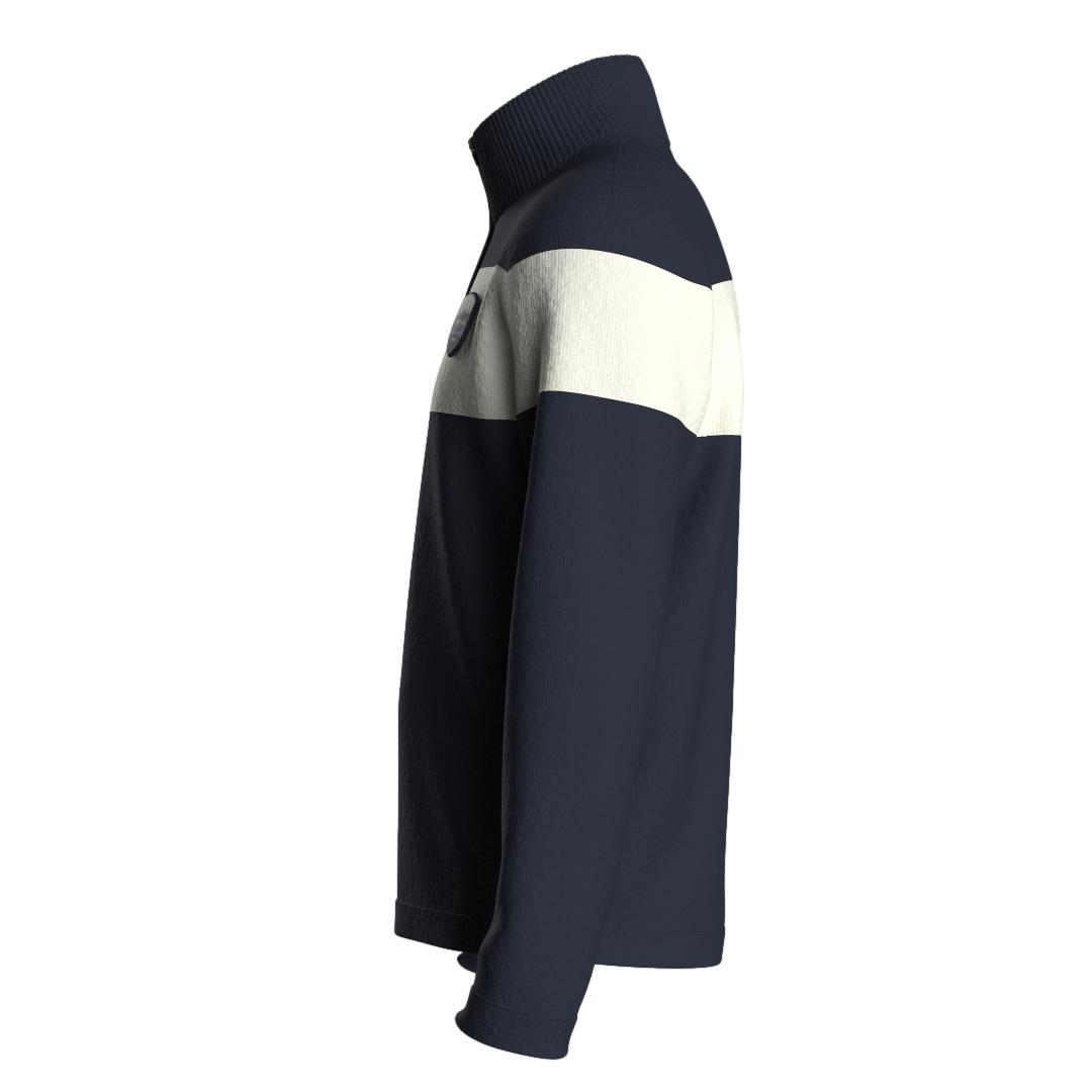 We Norwegians Holmenkollen ZipUp Genser Mørkeblå