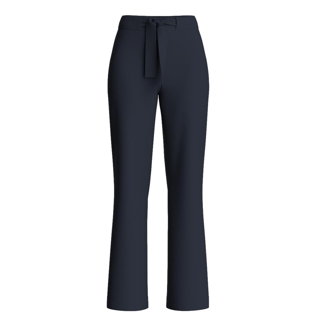 We Norwegians Geilo Belted Pant Women Bukse Marine - chrismoa.no