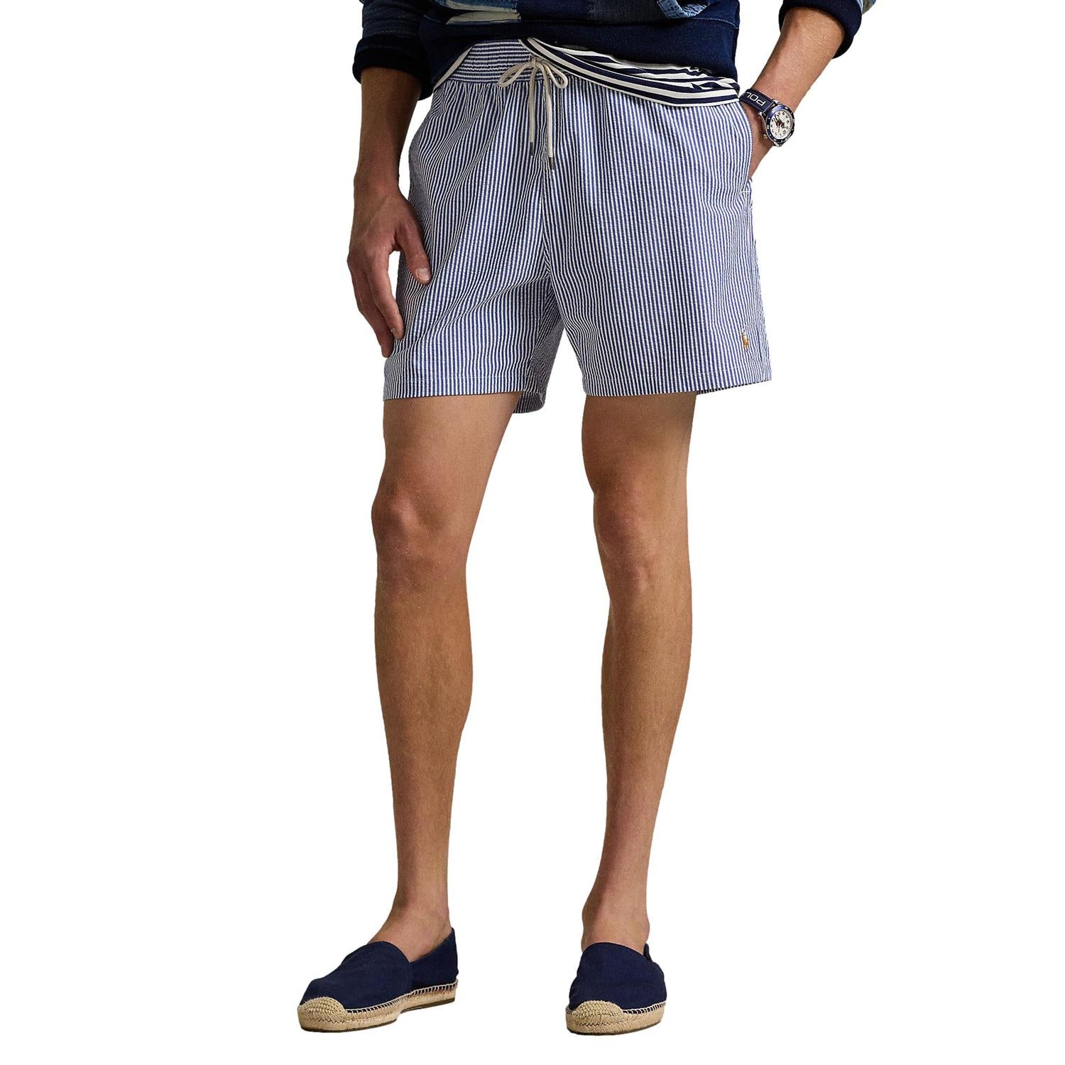Polo Ralph Lauren Traveler Swim Shorts Shorts Striper - chrismoa.no