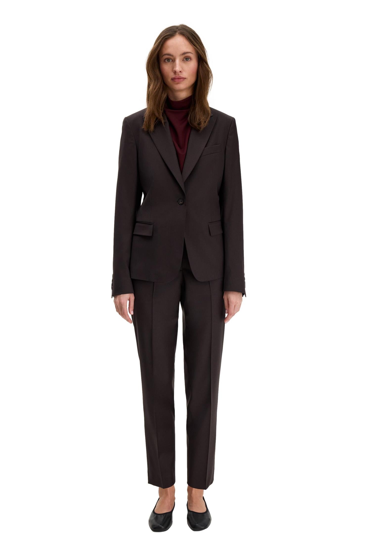 Filippa K Sasha Cool Wool Blazer Dressjakke Mørkebrun