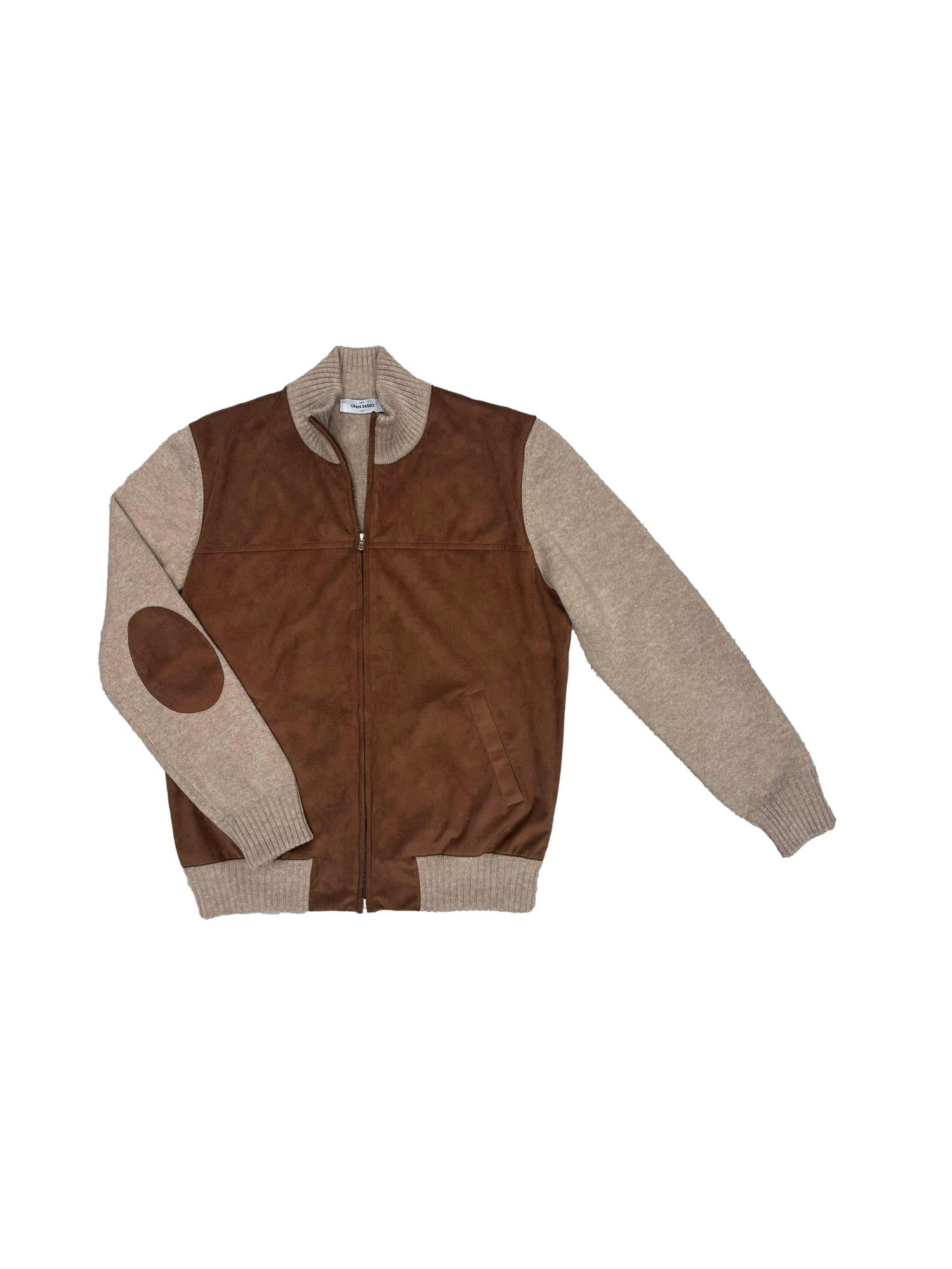 Gran Sasso Giubbino Jacket Jakke Beige - chrismoa.no