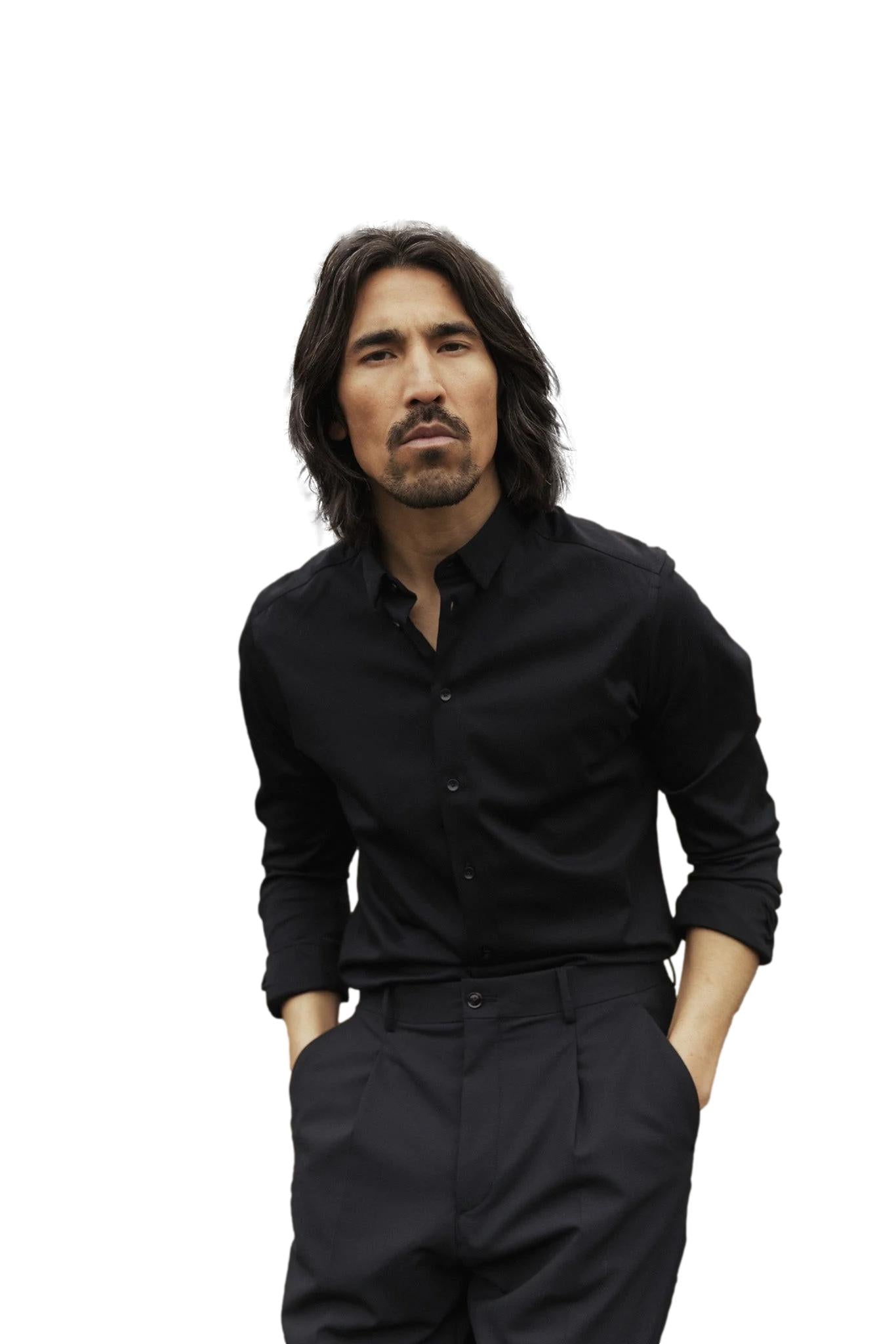 MOS MOSH MMGMarco Jersey Shirt Genser Sort - chrismoa.no