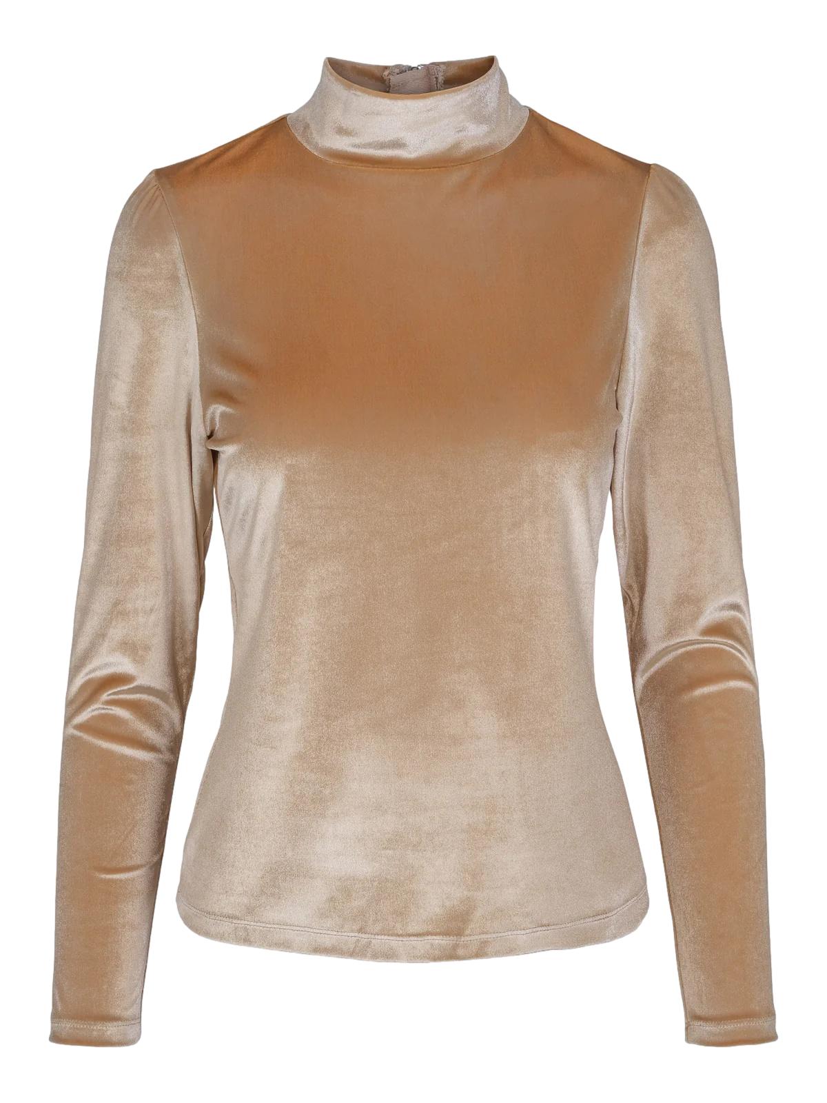 Haust Velvet Blouse Bluse Champagne