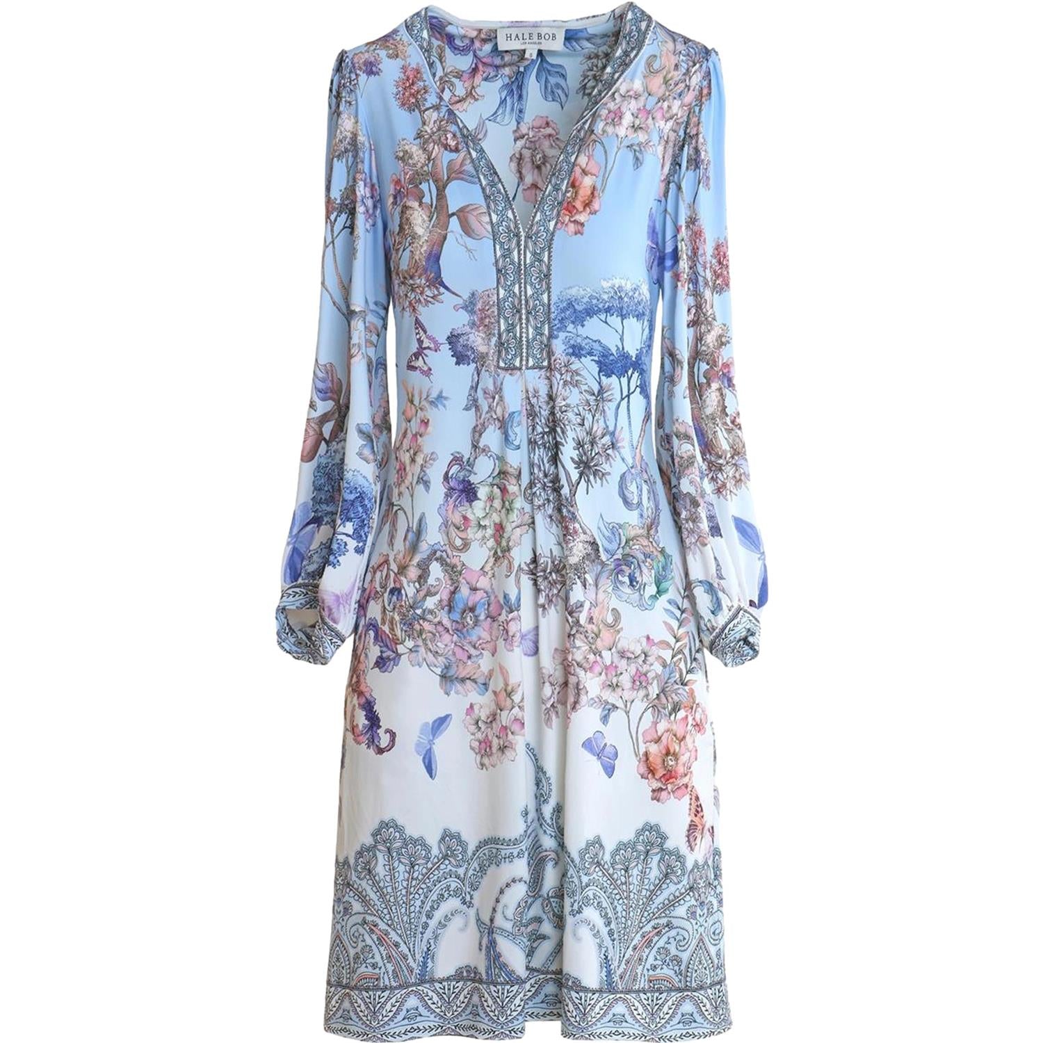 Hale Bob Maisy Kjole Blue - chrismoa.no