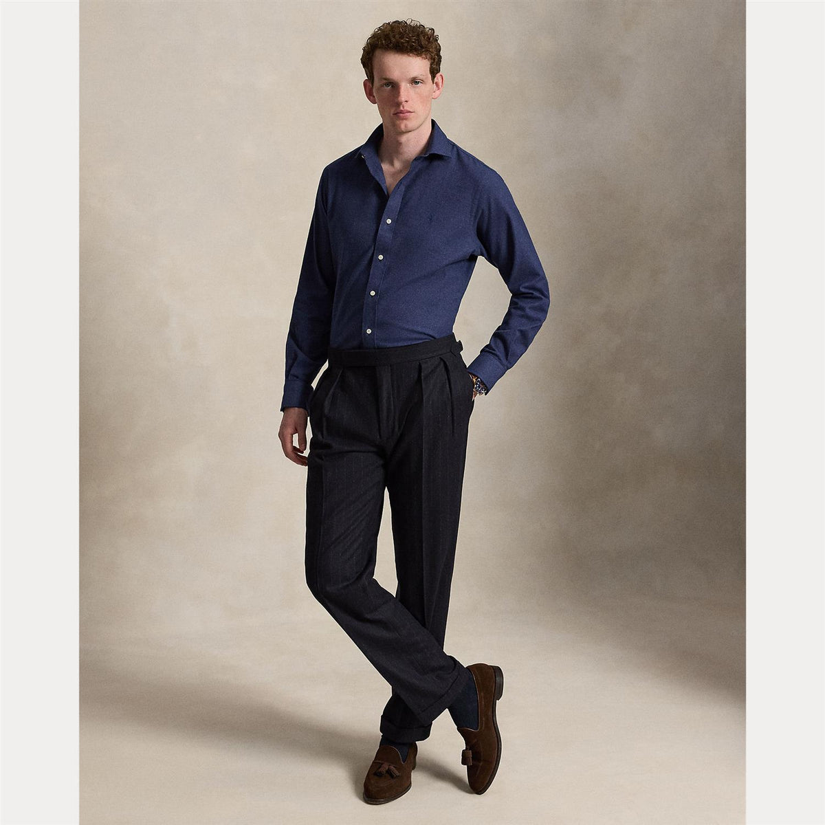 Polo Ralph Lauren Woven Sport Shirt Skjorte Blå