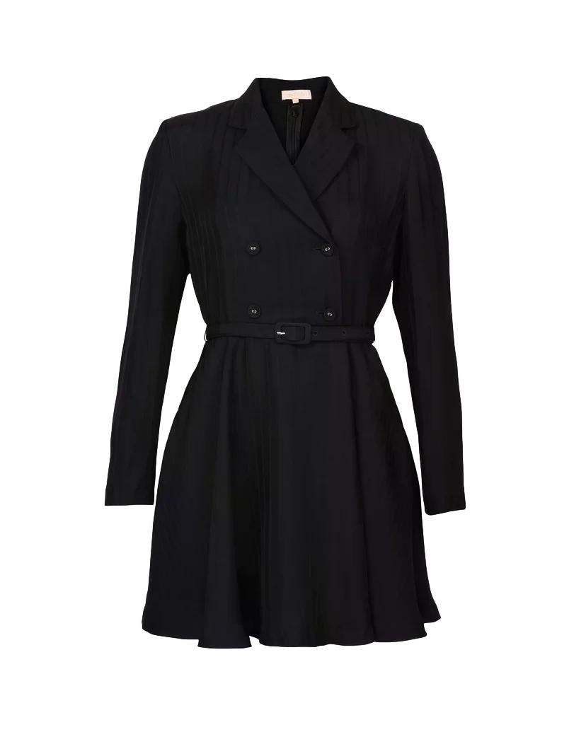 By TiMo Tailored mini dess Kjole Sort