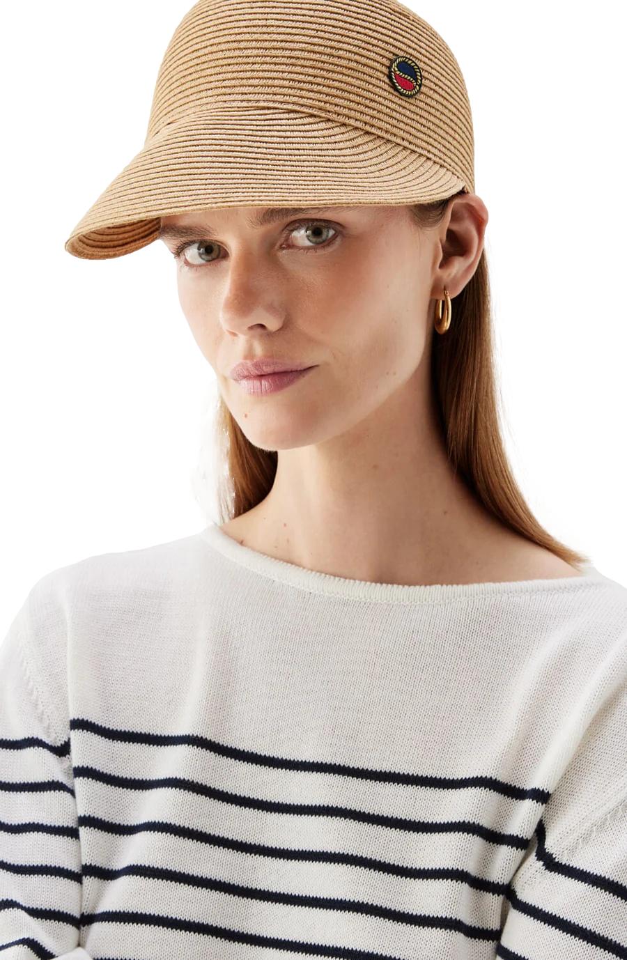 Busnel TRISHIA STRAW CAP Caps Brun - chrismoa.no