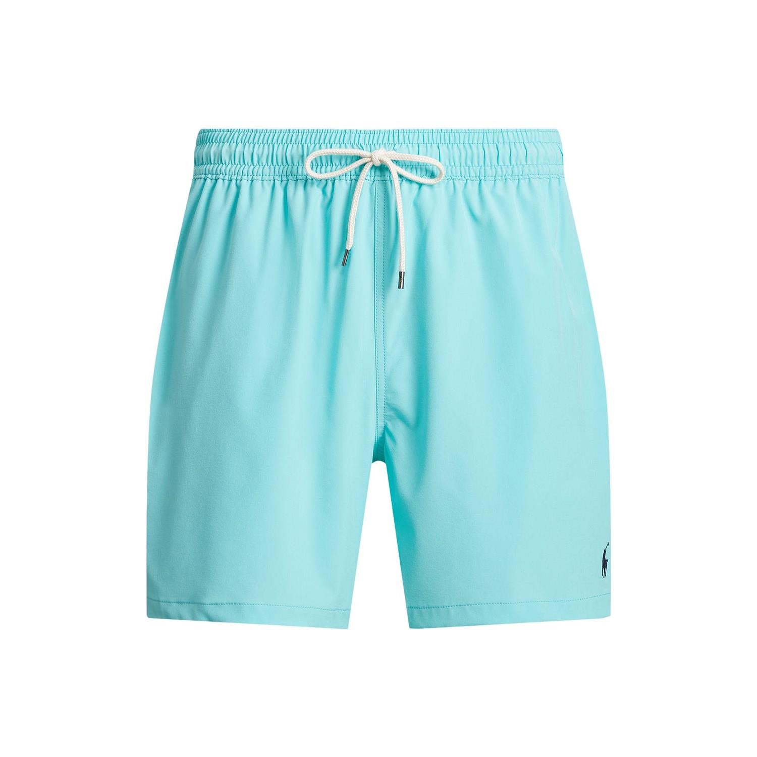 Polo Ralph Lauren 5.75-Inch Traveler Classic Swim Trunk Badeshorts Turkis - chrismoa.no