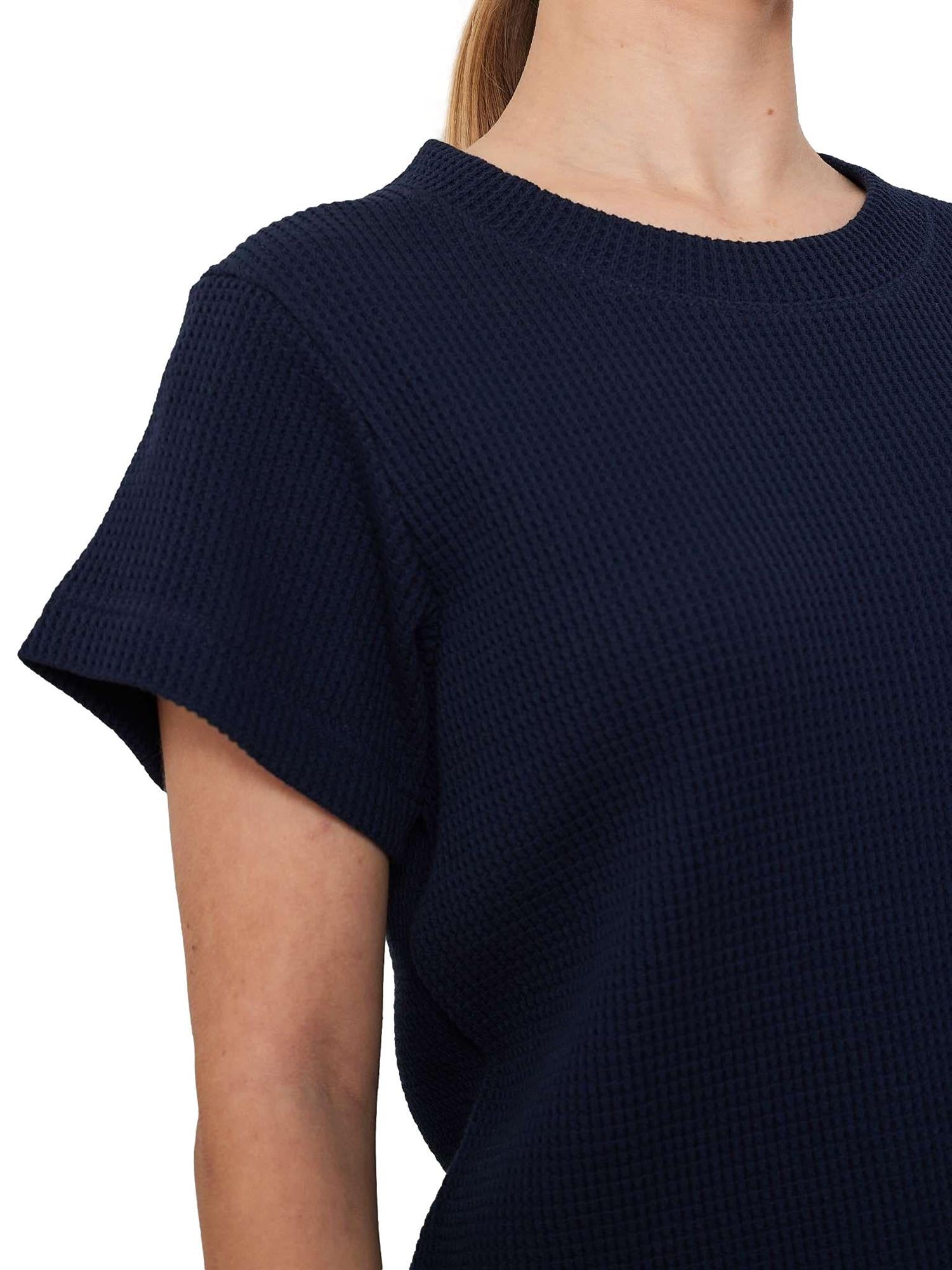 We Norwegians Waffle Tee Women T-Shirt Marine - chrismoa.no