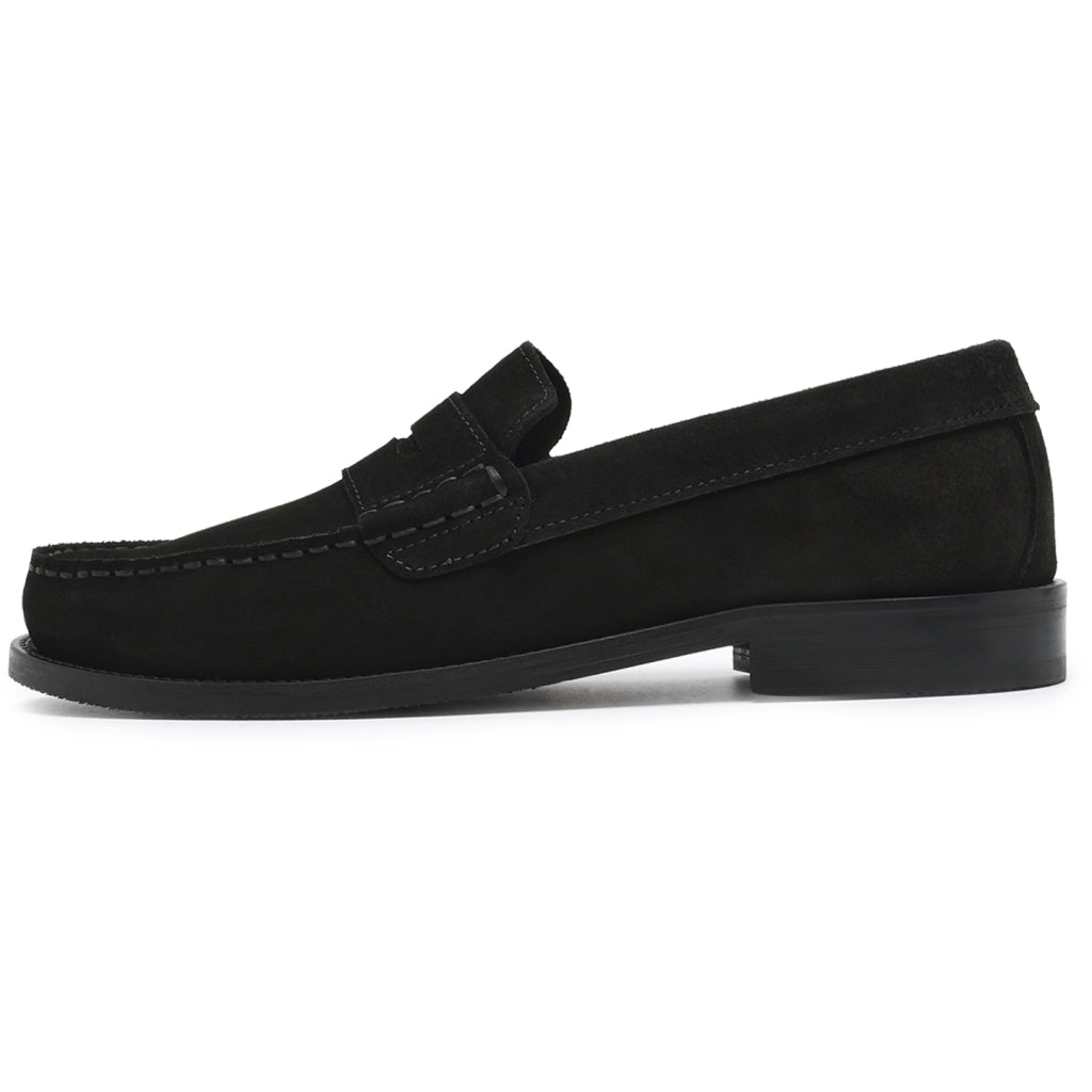 Garment Project Miles Penny Loafer Sko Sort - chrismoa.no