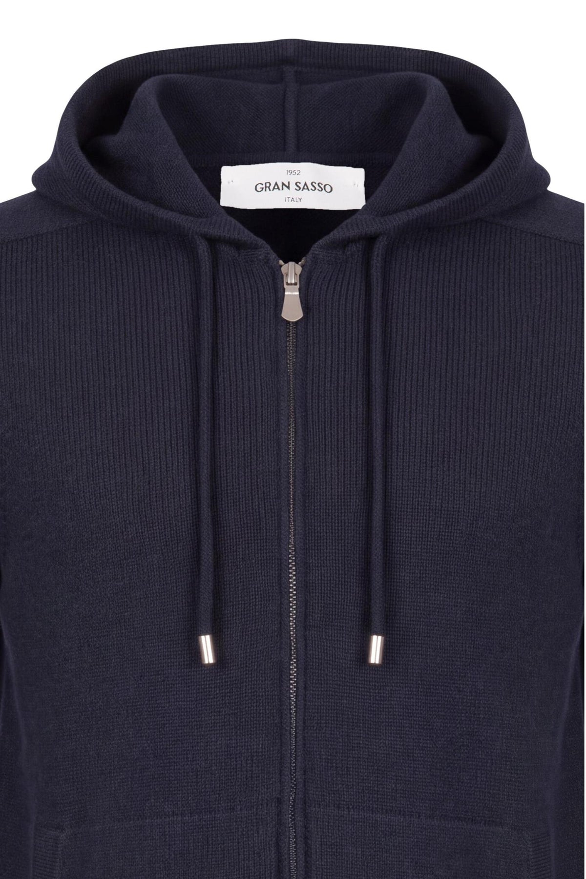 Gran Sasso Hoodie fullzip crdigan Jakke Marine