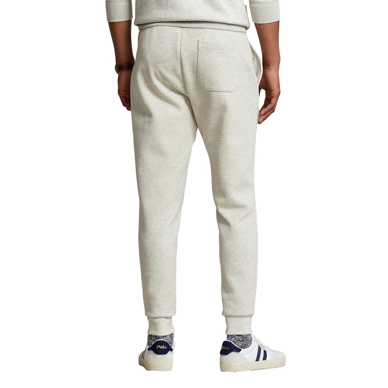 Polo Ralph Lauren Double Knit Joggerpant Joggebukse Lysegrå - chrismoa.no