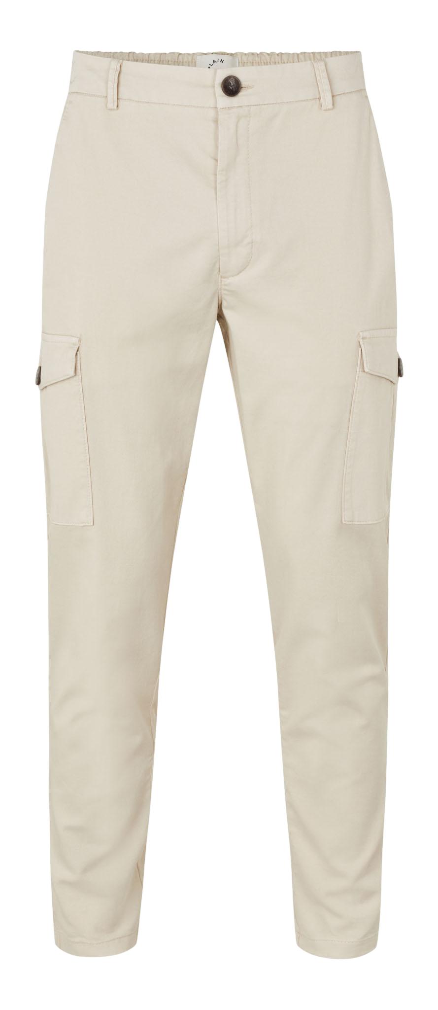 Plain Units HugoPL 820 Bukse Off-White - chrismoa.no