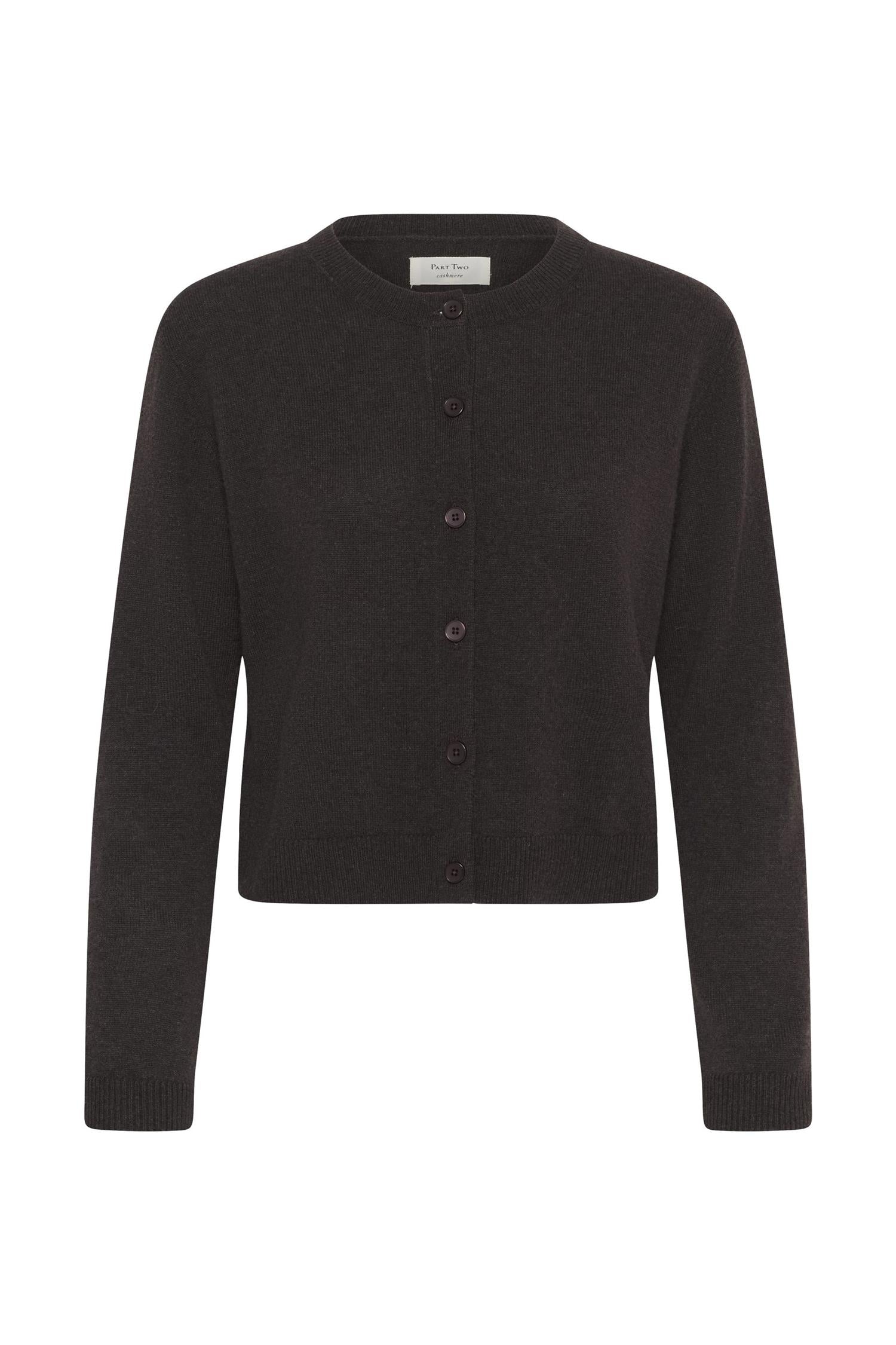 Part Two Carimipw Cardigan Genser Mole' Melange