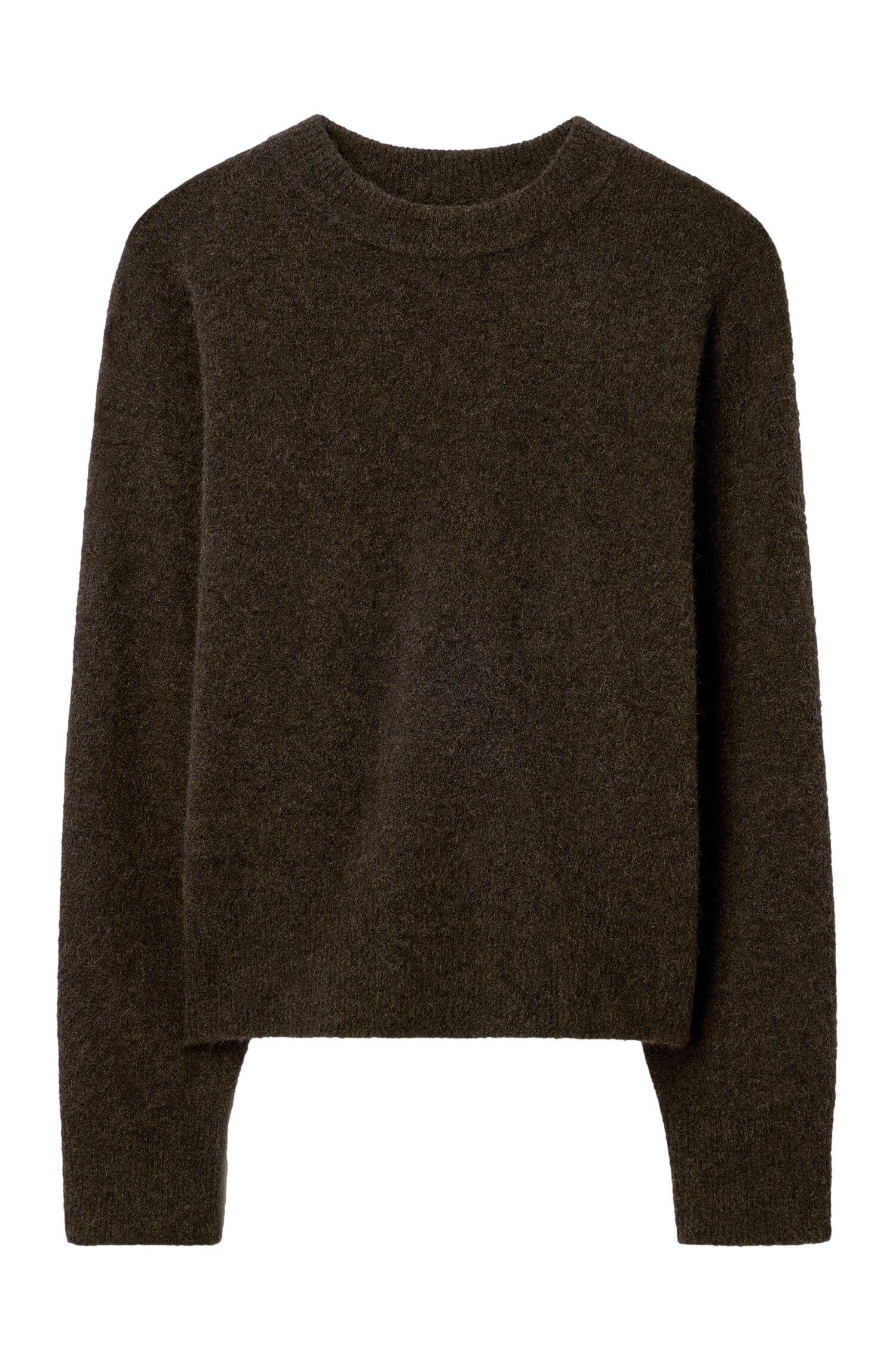 Filippa K Wool Yak Crewneck Sweater Genser Mørkegrønn