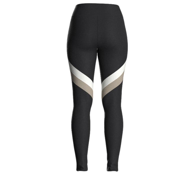 We Norwegians Voss colblock leggings women Bukse Sort - chrismoa.no