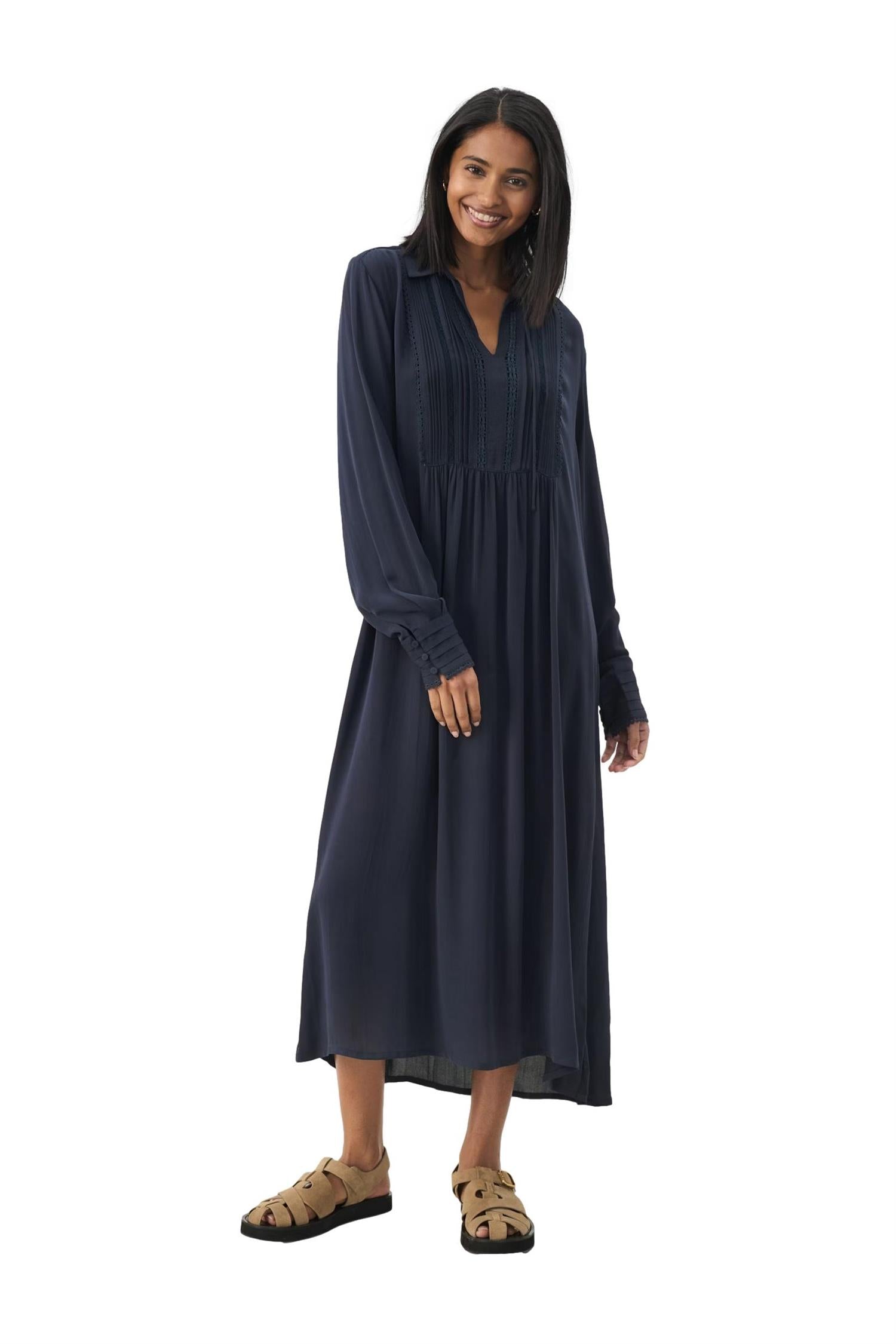 Part Two NannaliPW DRESS Kjole Marine - chrismoa.no