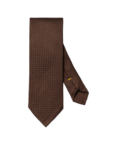 Eton Silk Grenadine Tie Added by Slips Brun - chrismoa.no