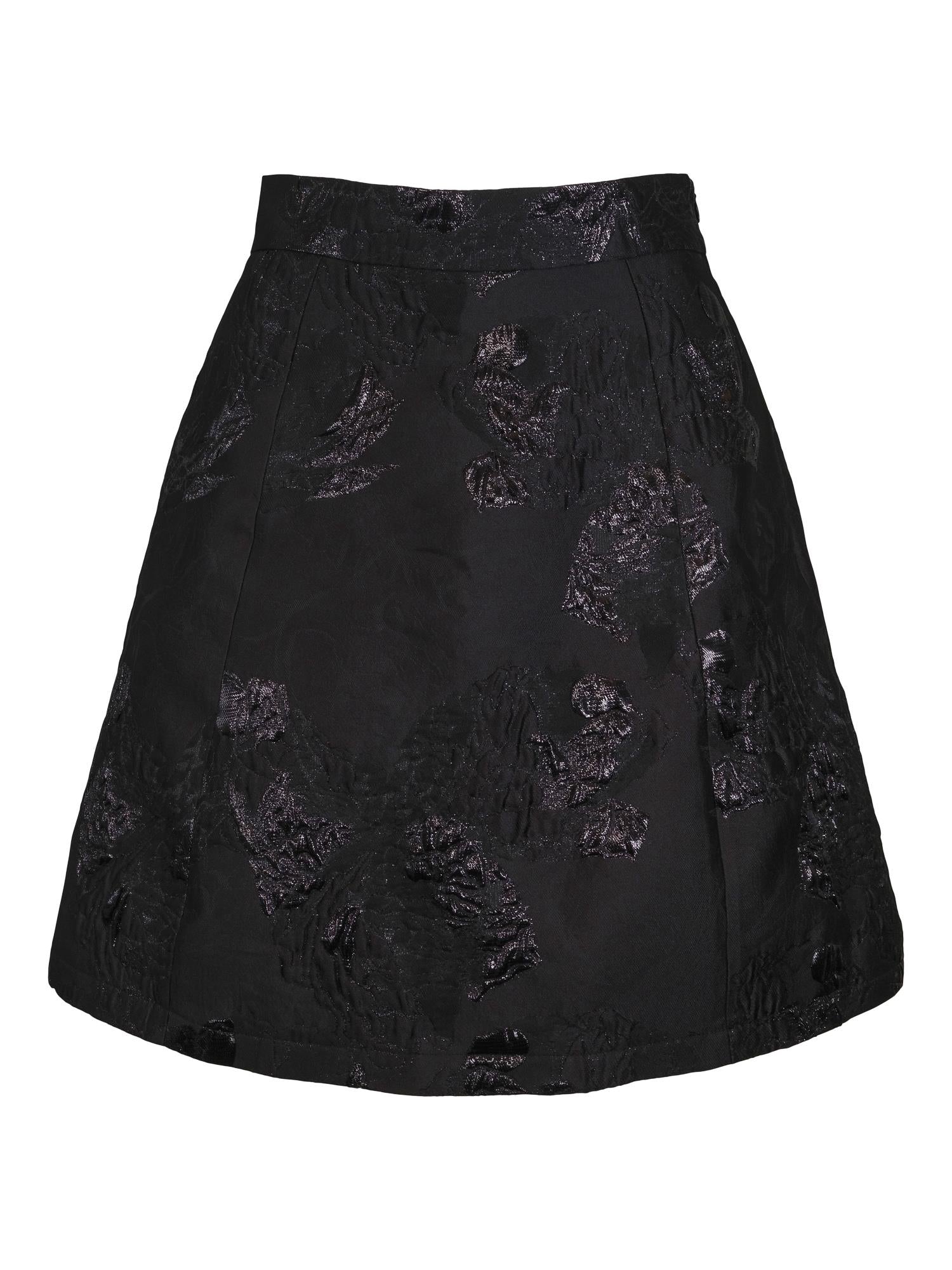 Haust Fashion Skirt Skjørt Sort