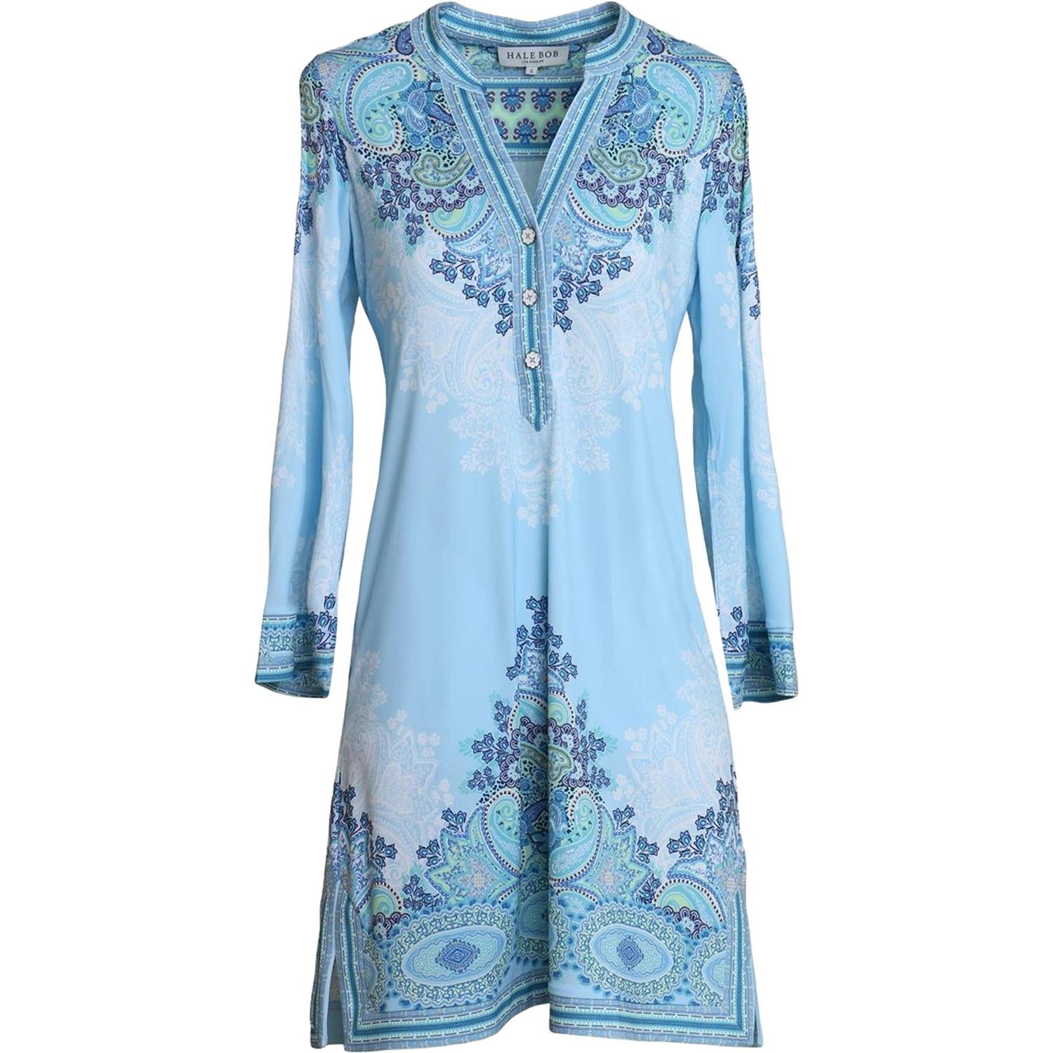 Hale Bob Keyla Dress Kjole Blå - chrismoa.no