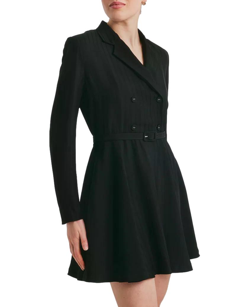 By TiMo Tailored mini dess Kjole Sort