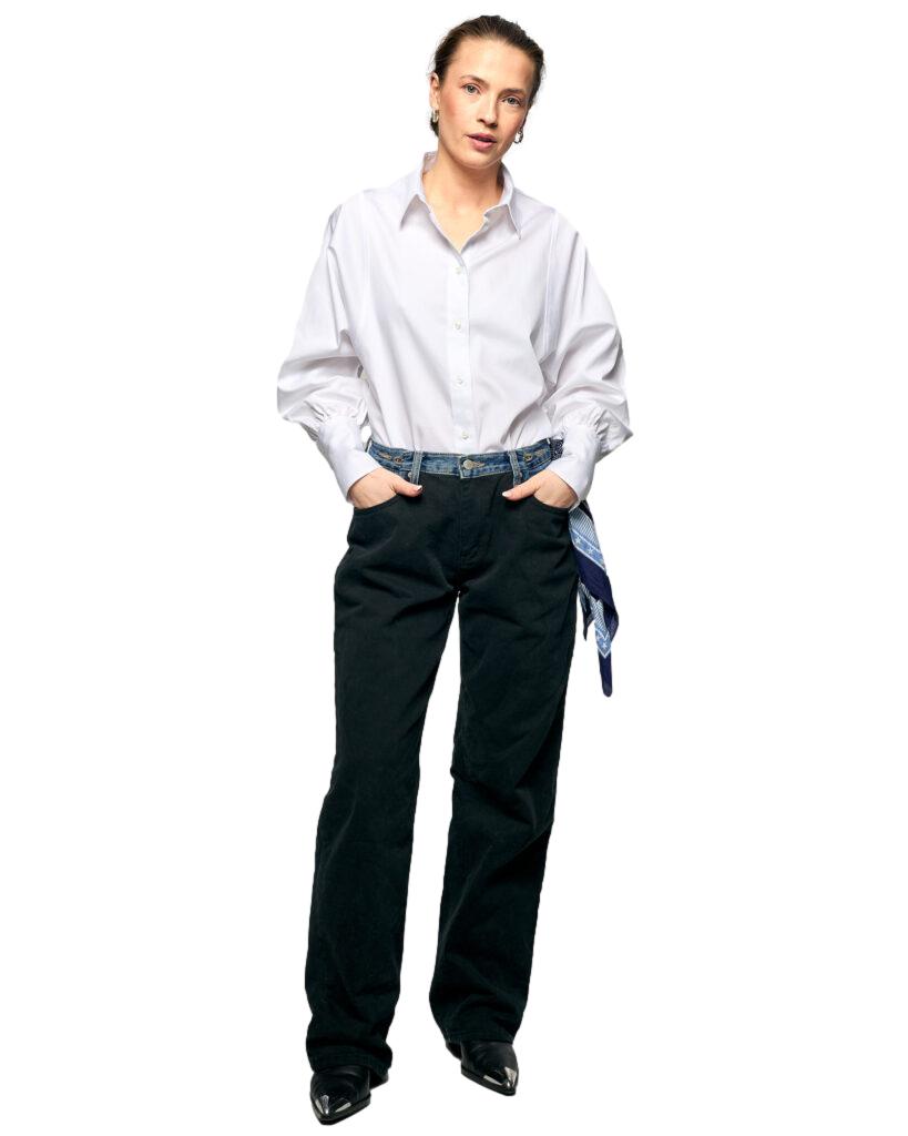 REBELOUP Anne Skjorte Hvit