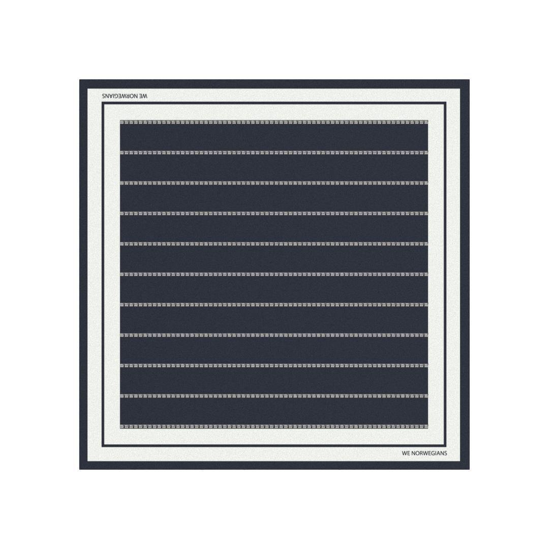 We Norwegians Ship Silk Scarf Skjerf Marine - chrismoa.no