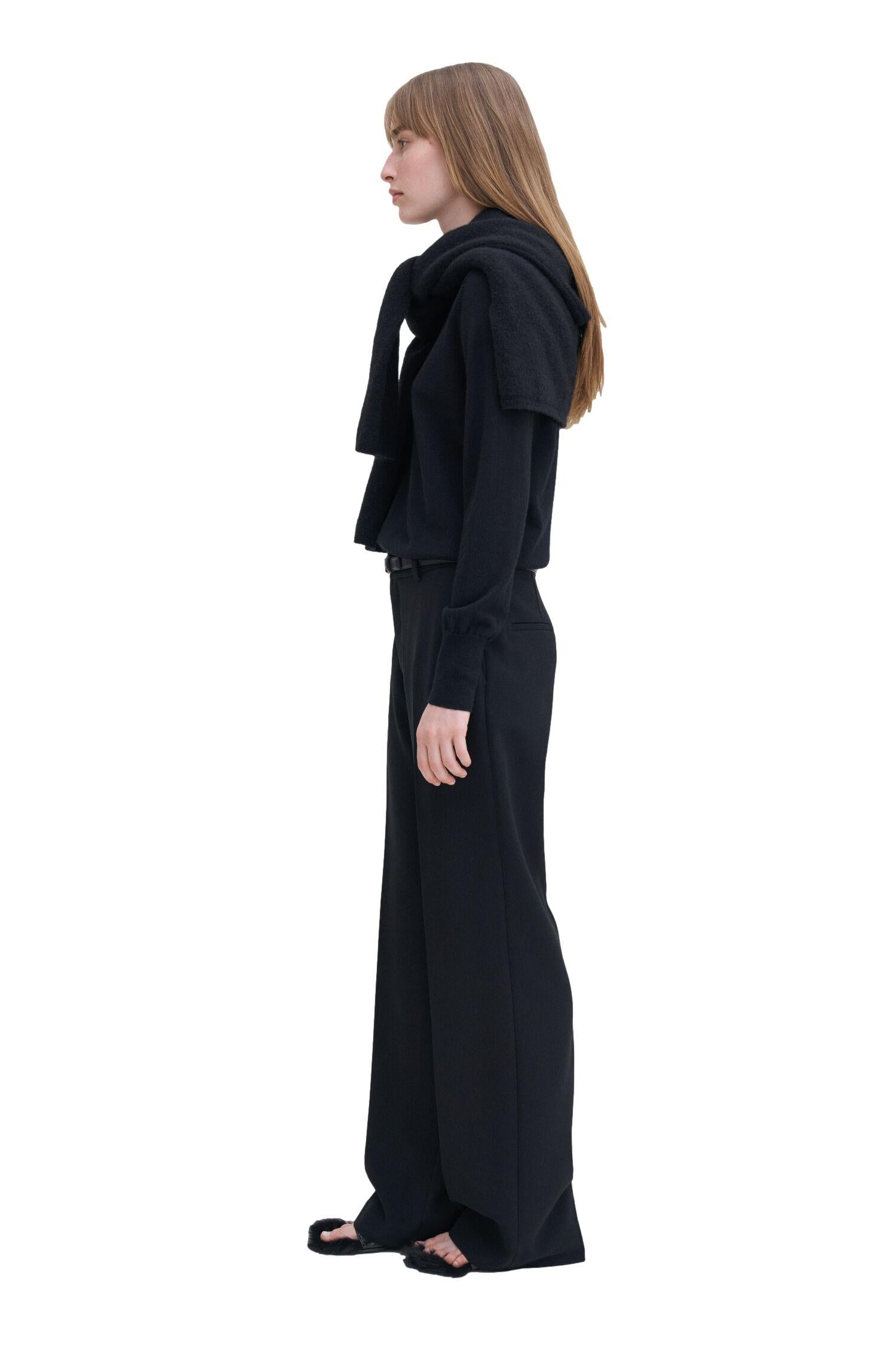 Filippa K Hutton Trousers Bukse Sort - chrismoa.no