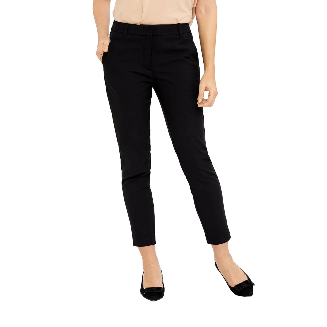 Sort dressbukse fra Five Units Kylie FV 396 i regular passform, vist i et bilde av produktet.
