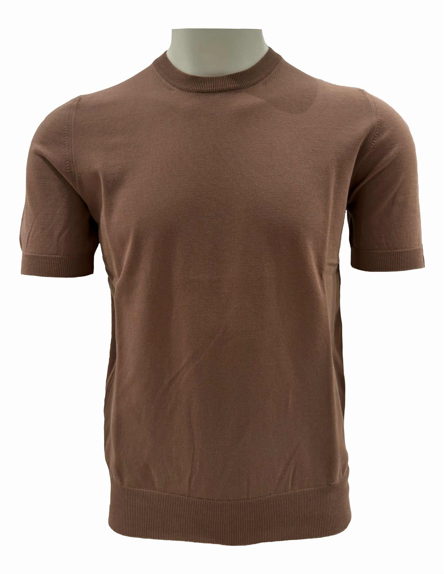 Gran Sasso Paricollo T-Shirt Brun - chrismoa.no