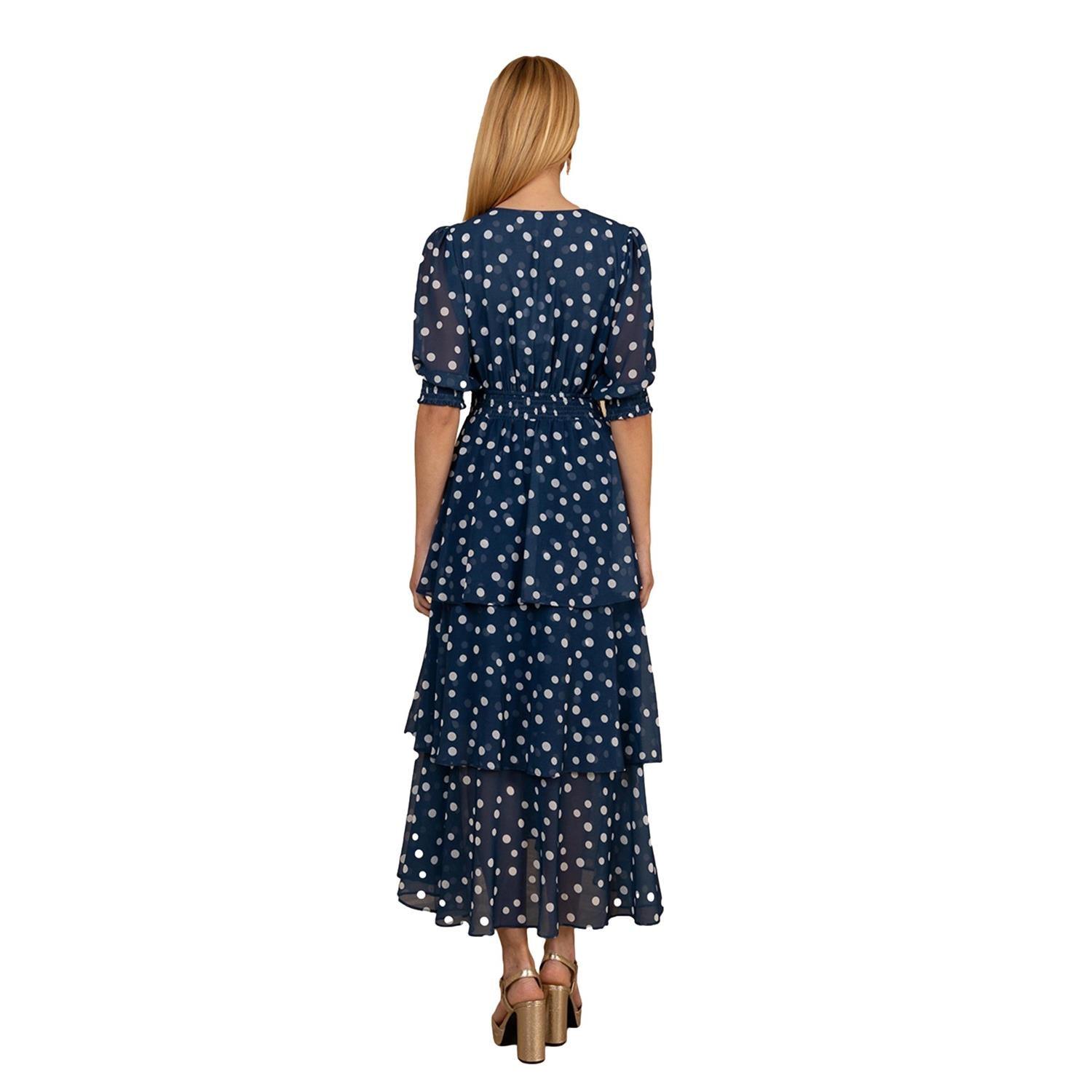 Hale Bob Kiera Dress Kjole Marine - chrismoa.no