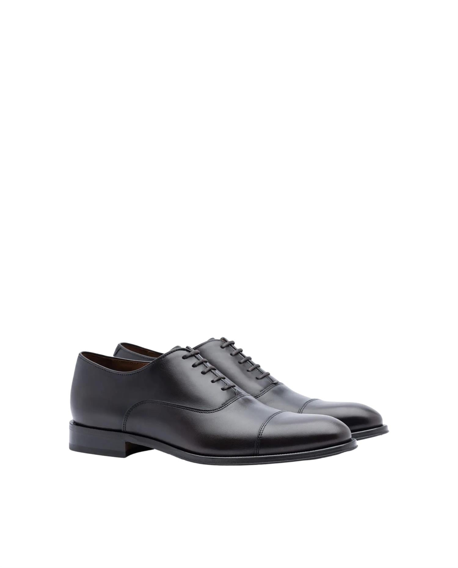 Lottusse Lenox Mocha Brush Off Calf Oxford Sko Brun - chrismoa.no
