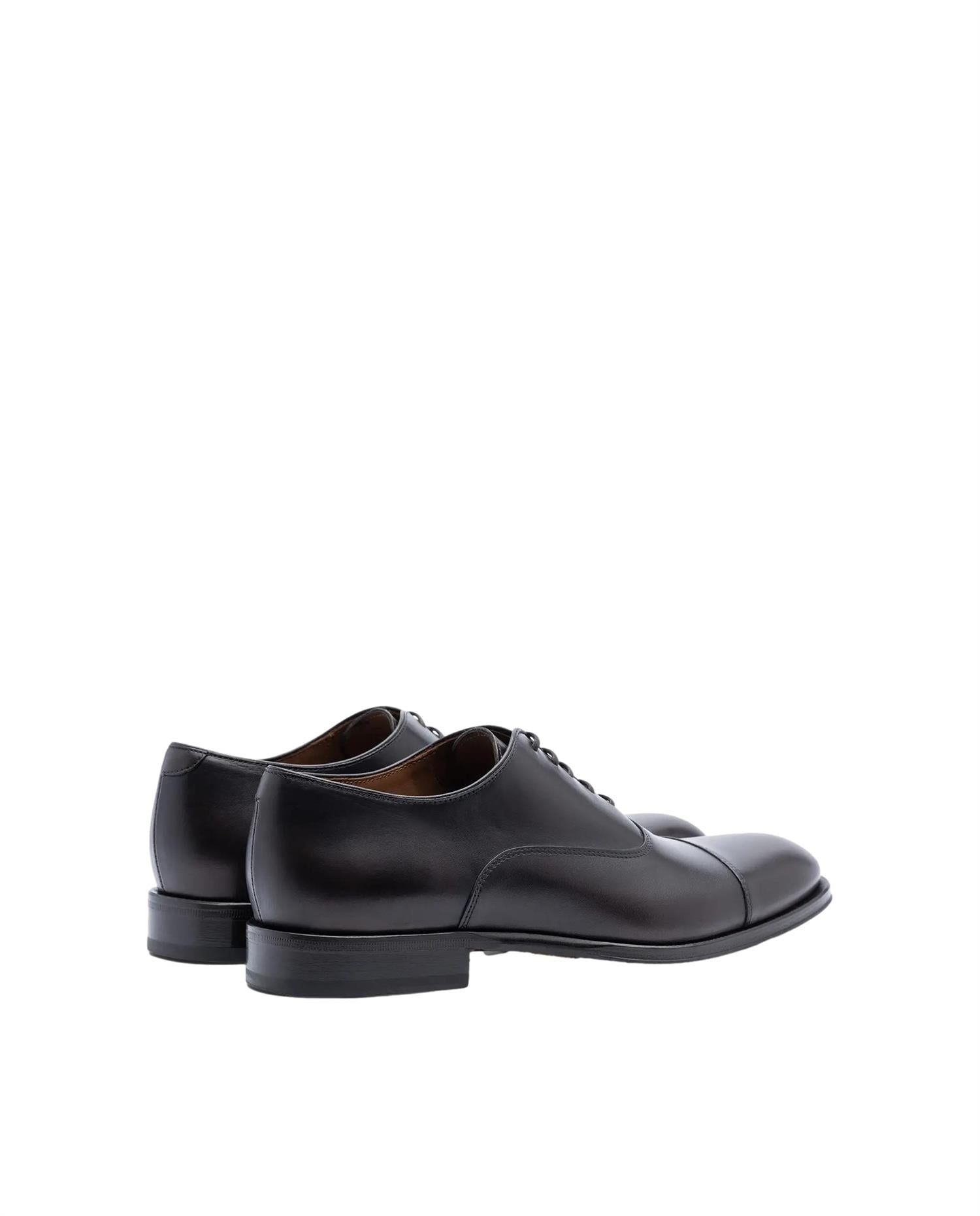 Lottusse Lenox Mocha Brush Off Calf Oxford Sko Brun - chrismoa.no