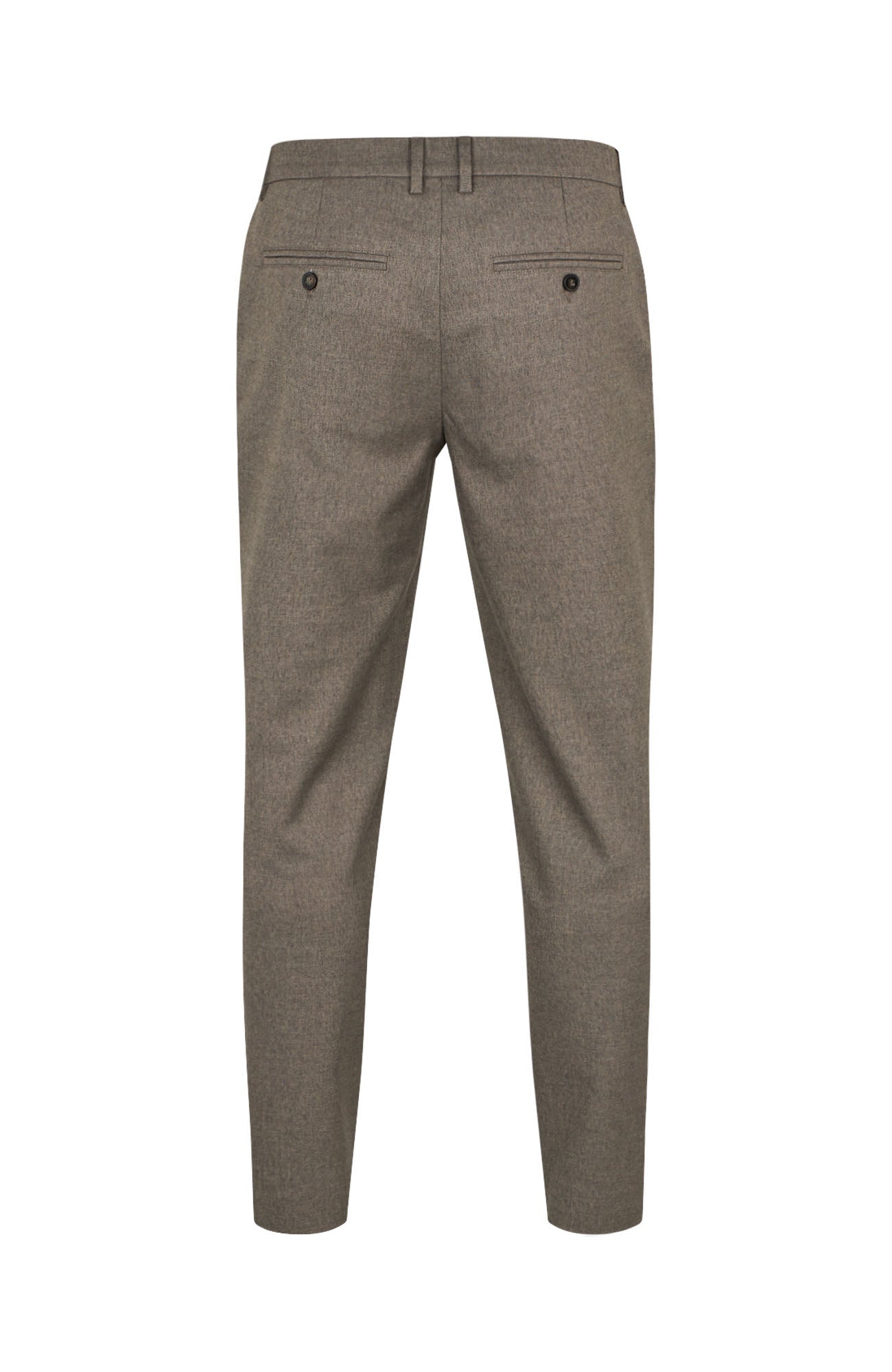 Plain Units AlvinPL 438 Bukse Brun Melert - chrismoa.no