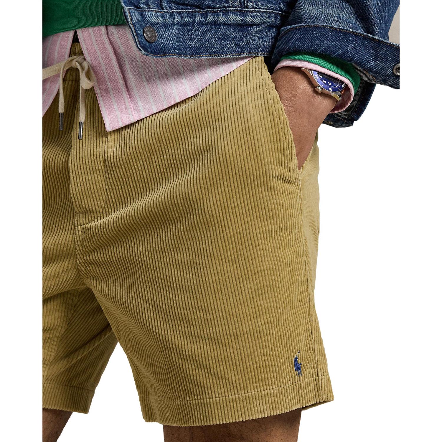 Polo Ralph Lauren 6-INCH POLO PREPSTER CORDUROY SHORT Shorts Beige - chrismoa.no