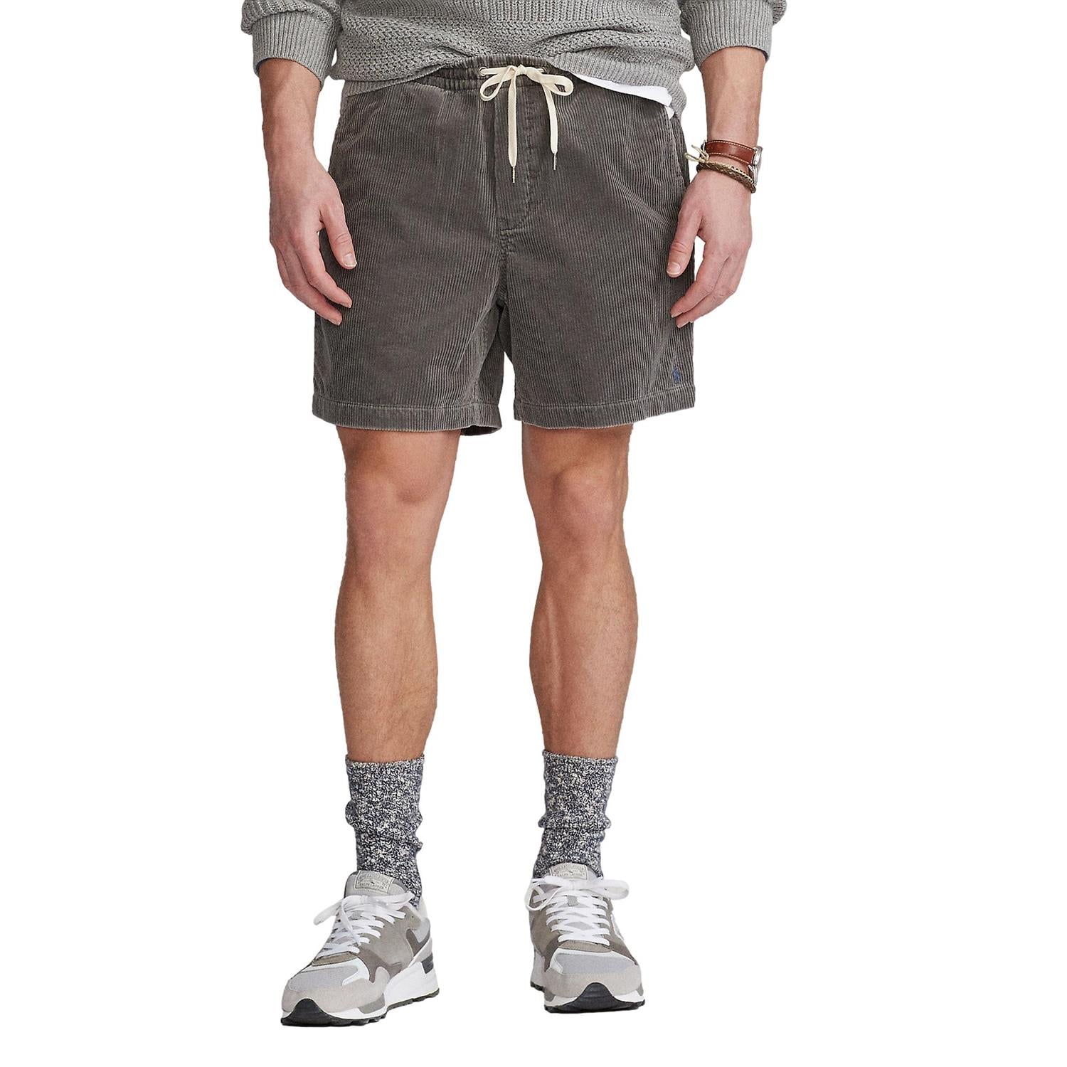 Polo Ralph Lauren 6-INCH POLO PREPSTER CORDUROY SHORT Shorts Grå - chrismoa.no